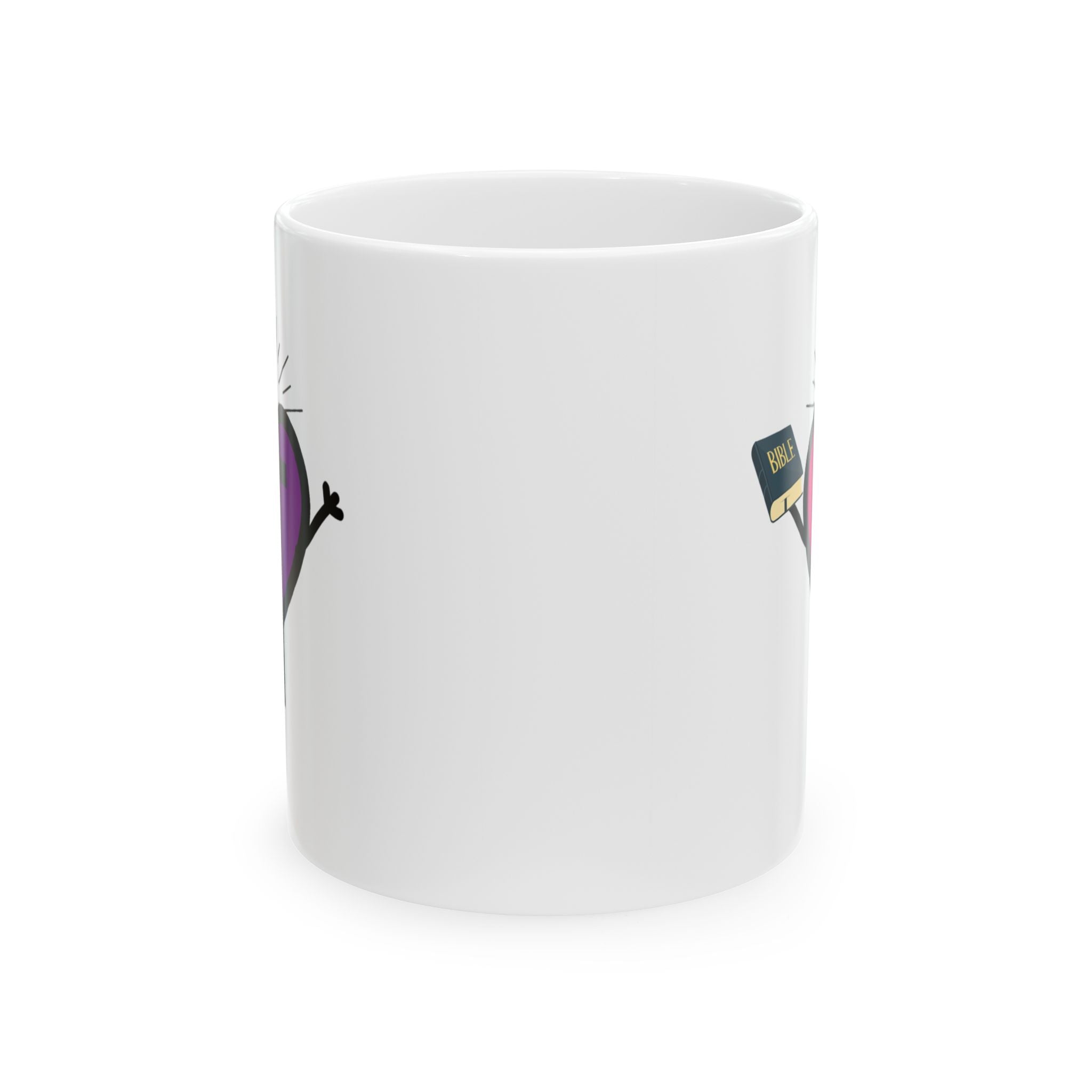 Joy Holding Bible Accent Coffee Mug (11oz, 15oz)