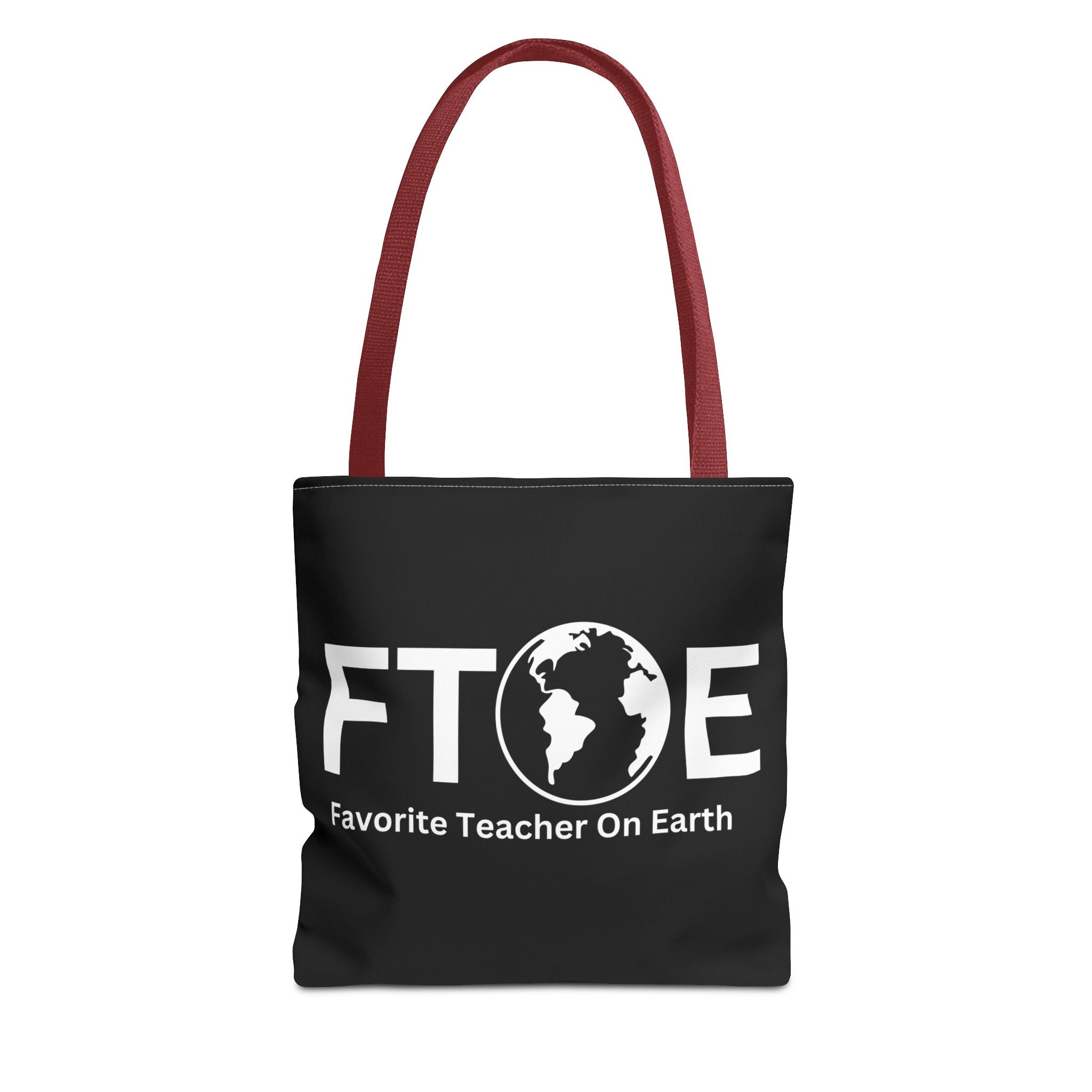 Favorite Teacher On Earth (FTOE) Tote Bag - Custom Printed Stylish and Functional Tote