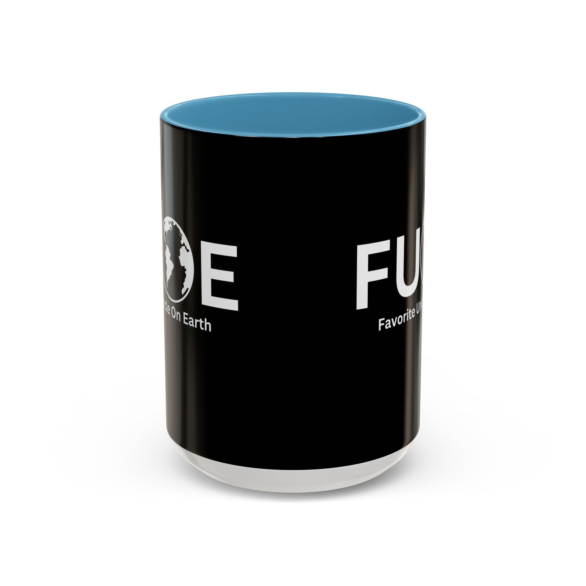 Favorite Uncle On Earth (FUOE) Accent Coffee Mug (11oz, 15oz)