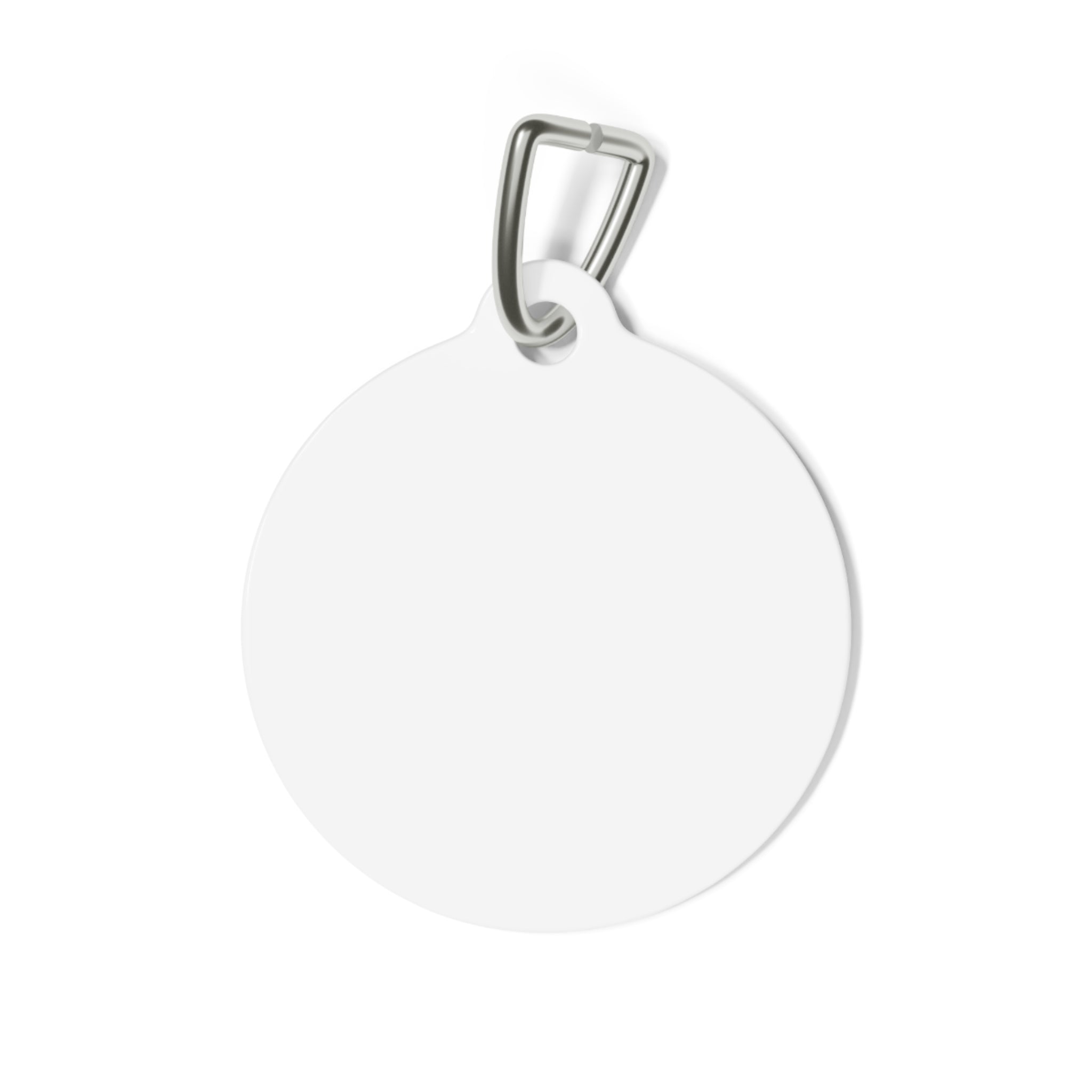 Favorite Cat On Earth (FCOE) - White Personalized Pet Tag