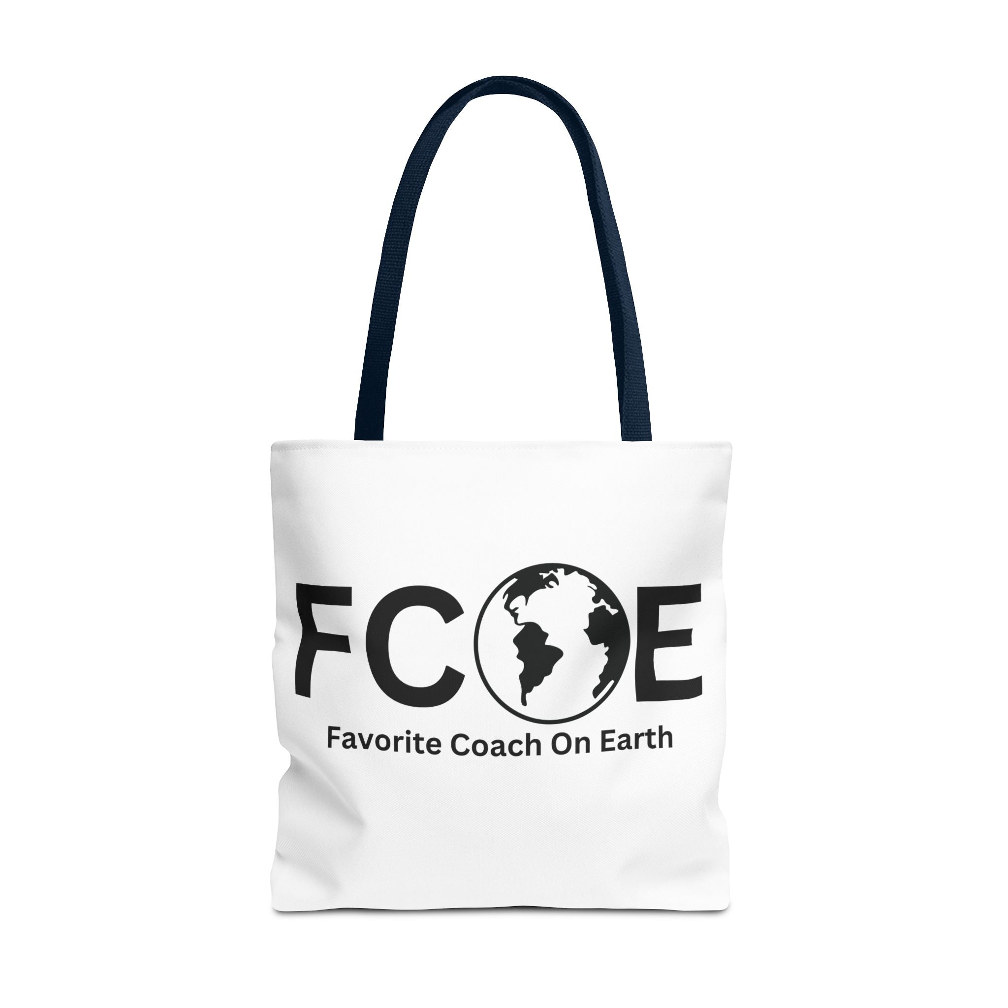 Favorite Coach On Earth (FCOE) Tote Bag - Custom Printed Stylish and Functional Tote