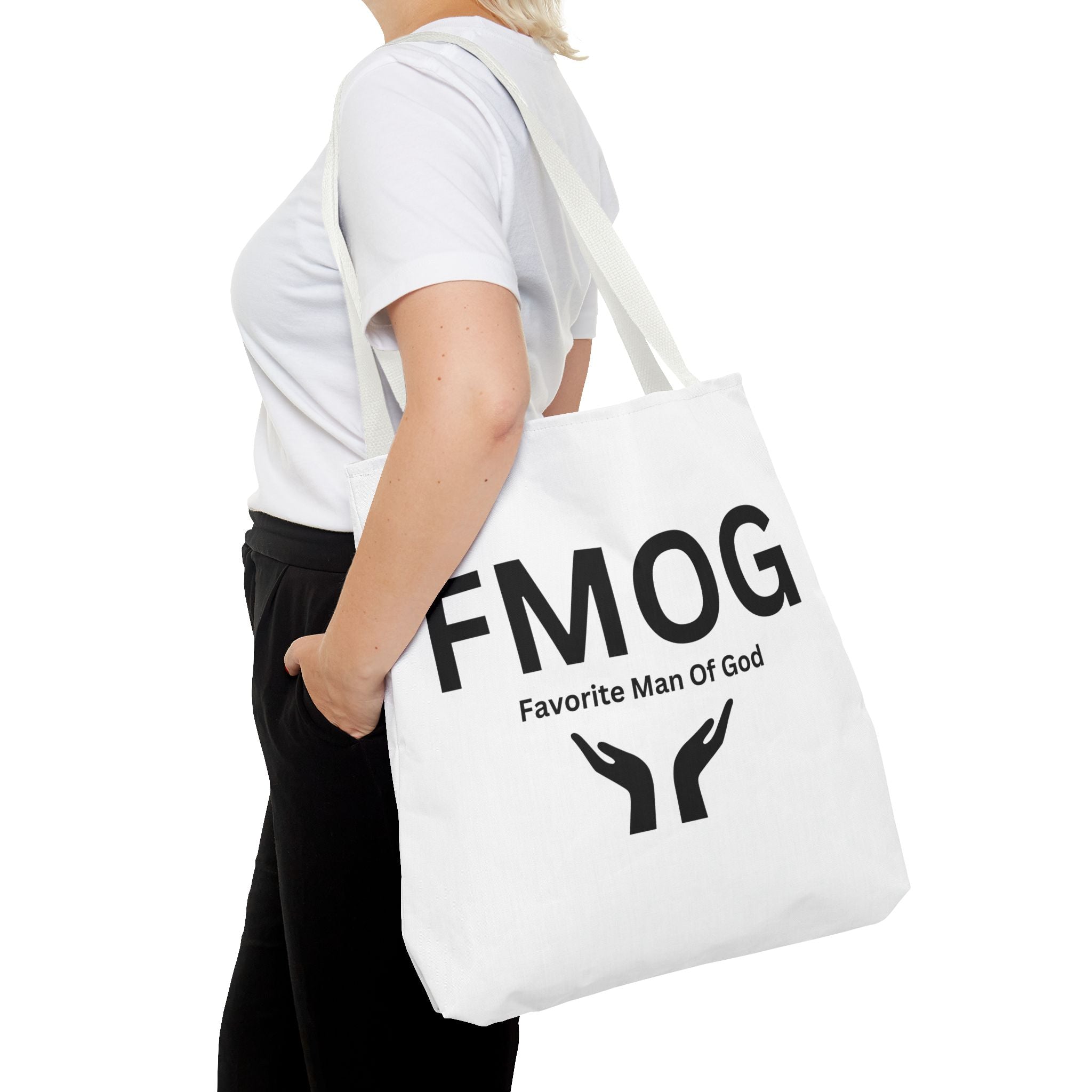 Favorite Man of God Tote Bag (FMOG) Tote Bag - Custom Printed Stylish and Functional Tote
