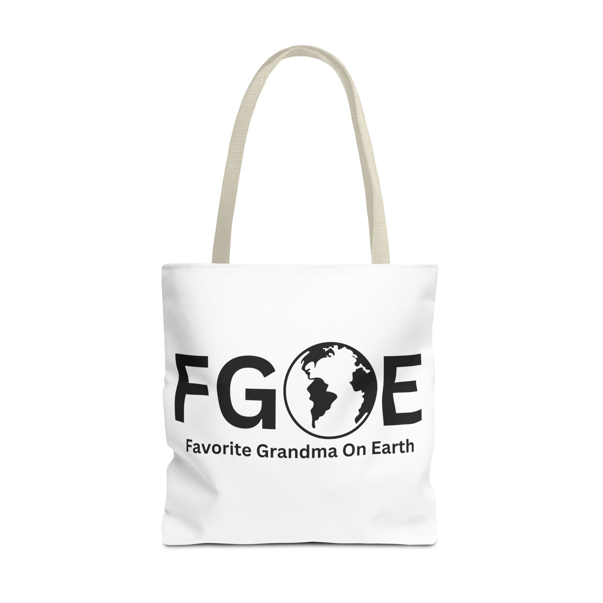Favorite Grandma On Earth (FGOE) Tote Bag - Custom Printed Stylish and Functional Tote