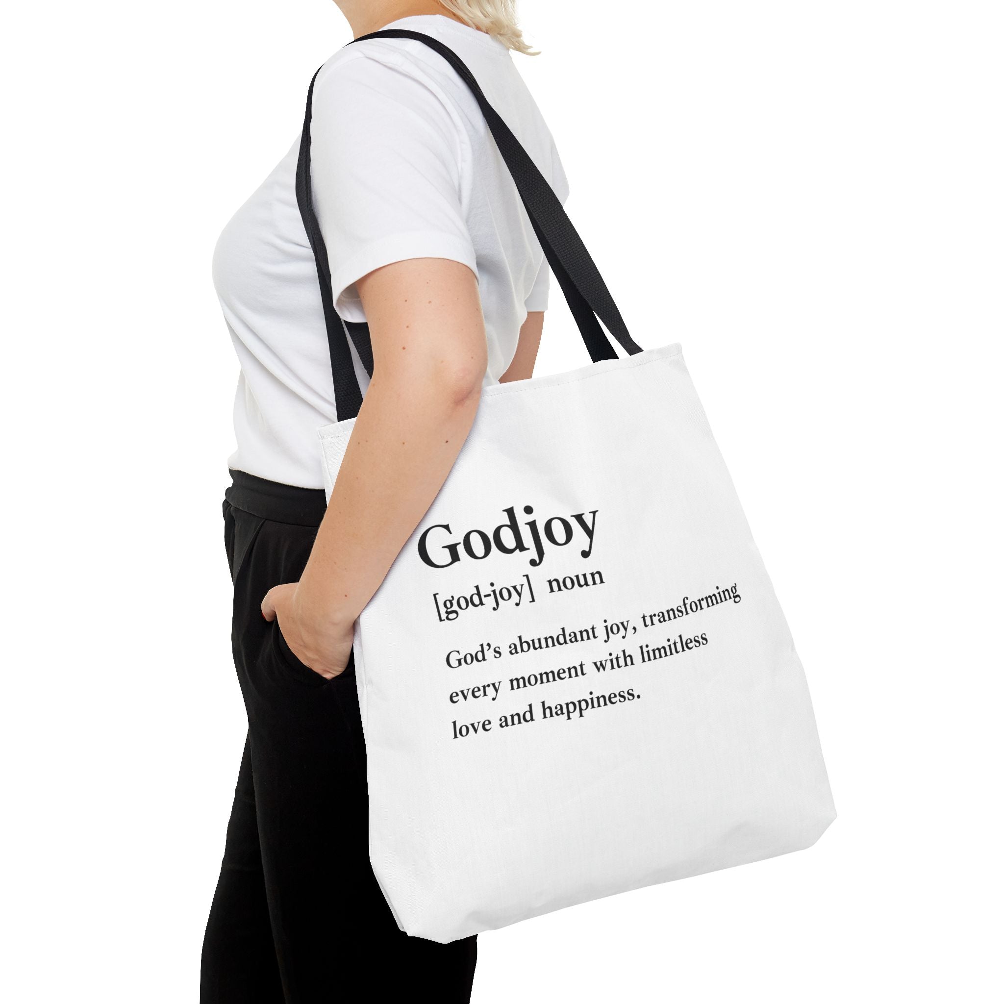 Godjoy Tote Bag - Custom Printed Stylish and Functional Tote