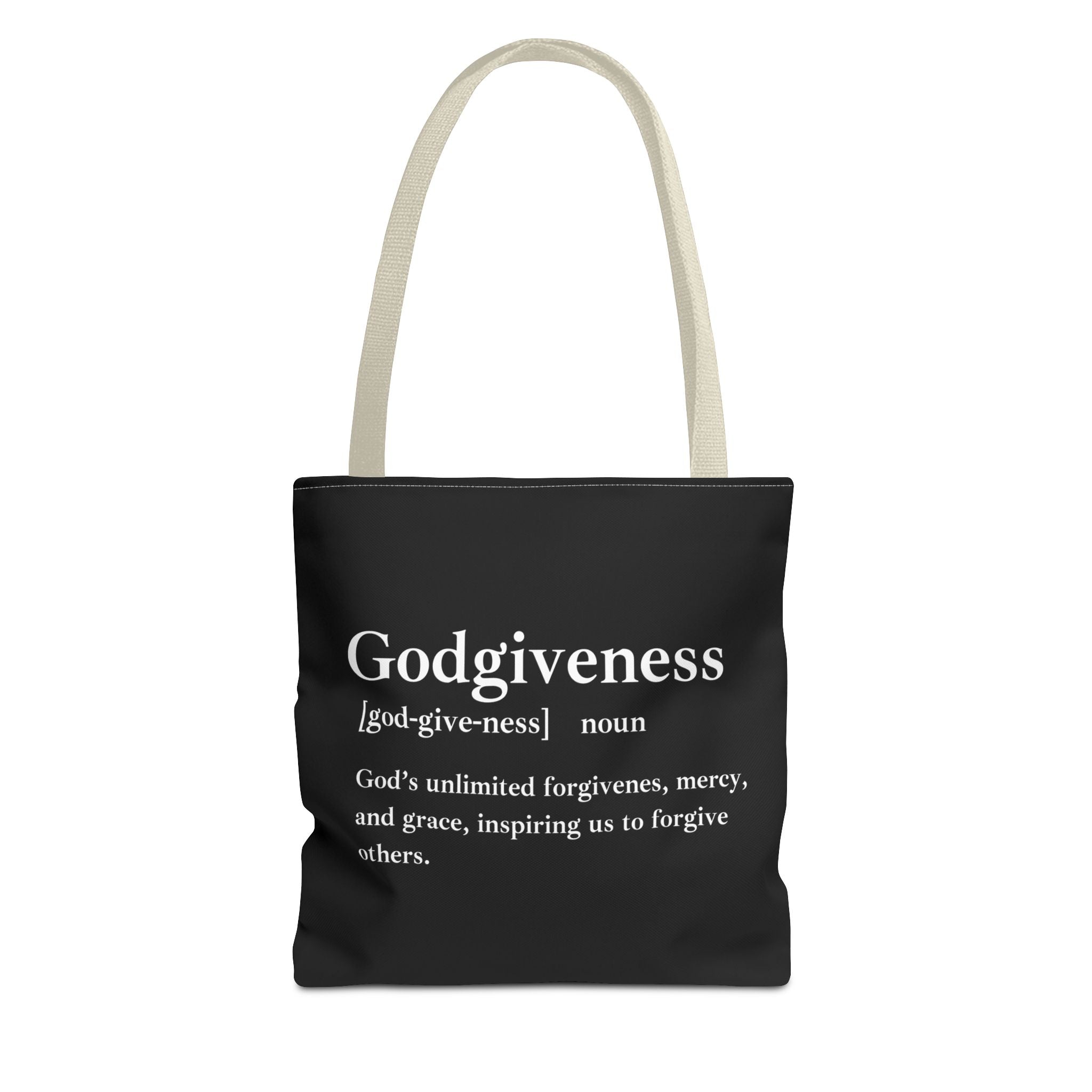 Godgiveness Tote Bag - Custom Printed Stylish and Functional Tote
