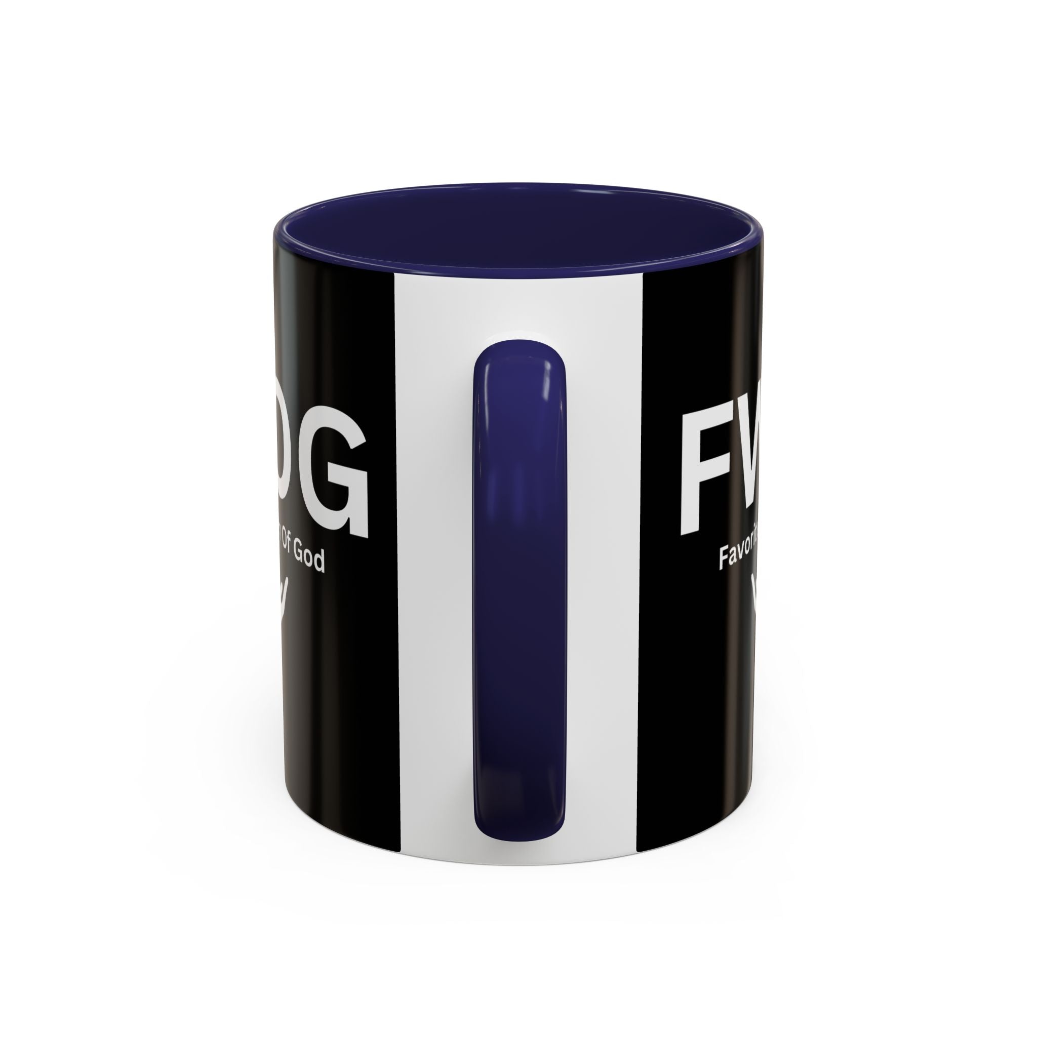 Favorite Woman of God (FWOG) Accent Coffee Mug (11oz, 15oz)