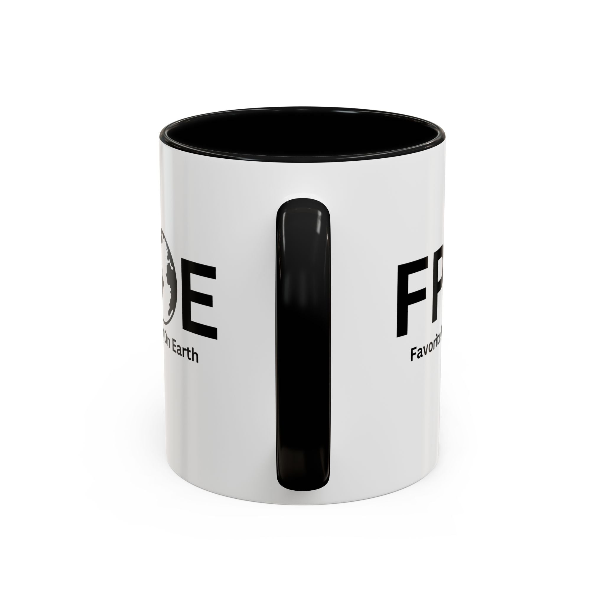 Favorite Person On Earth (FPOE) Accent Coffee Mug (11oz, 15oz)