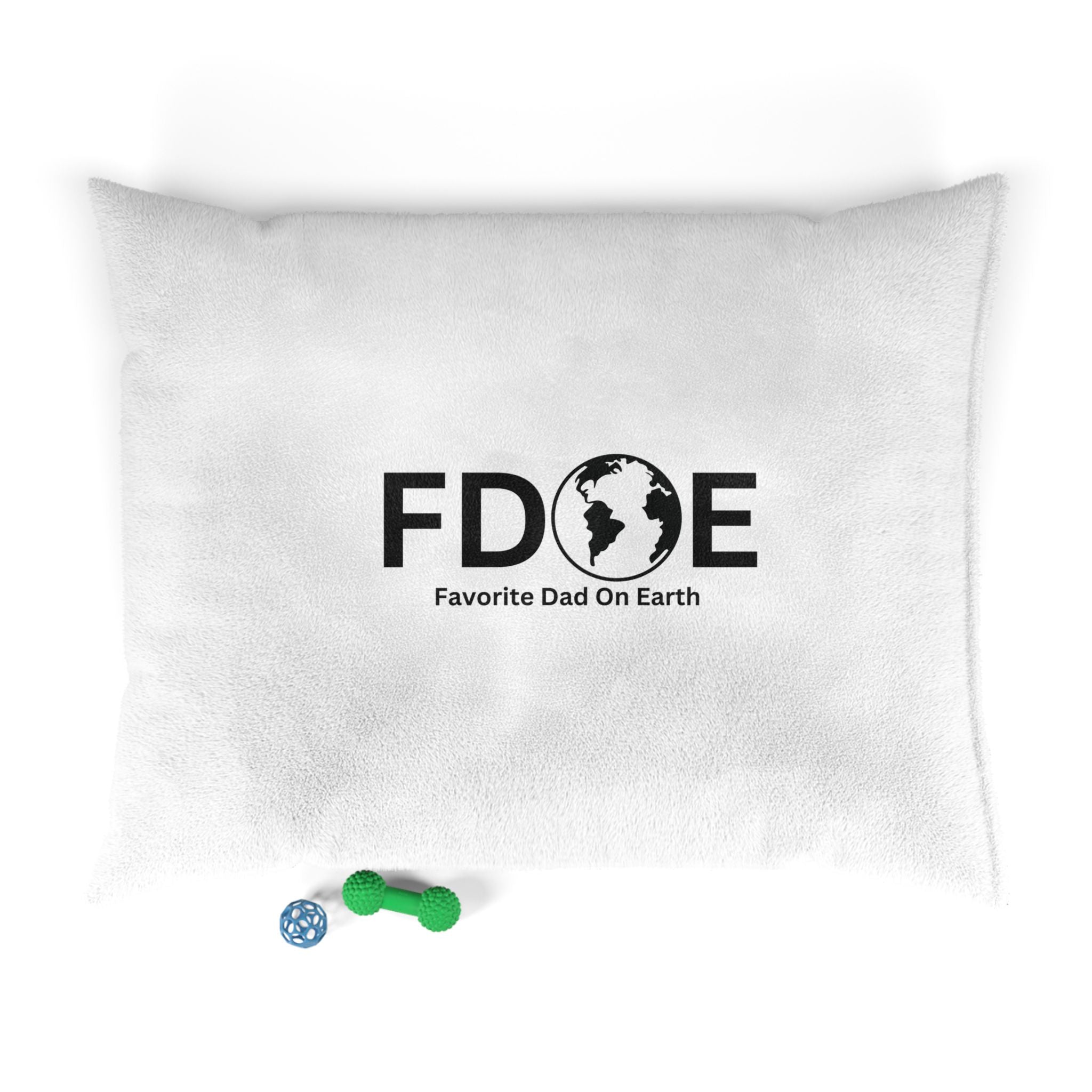 Favorite Dog On Earth (FDOE) Custom Pet Bed - Cozy and Stylish Dog Nest