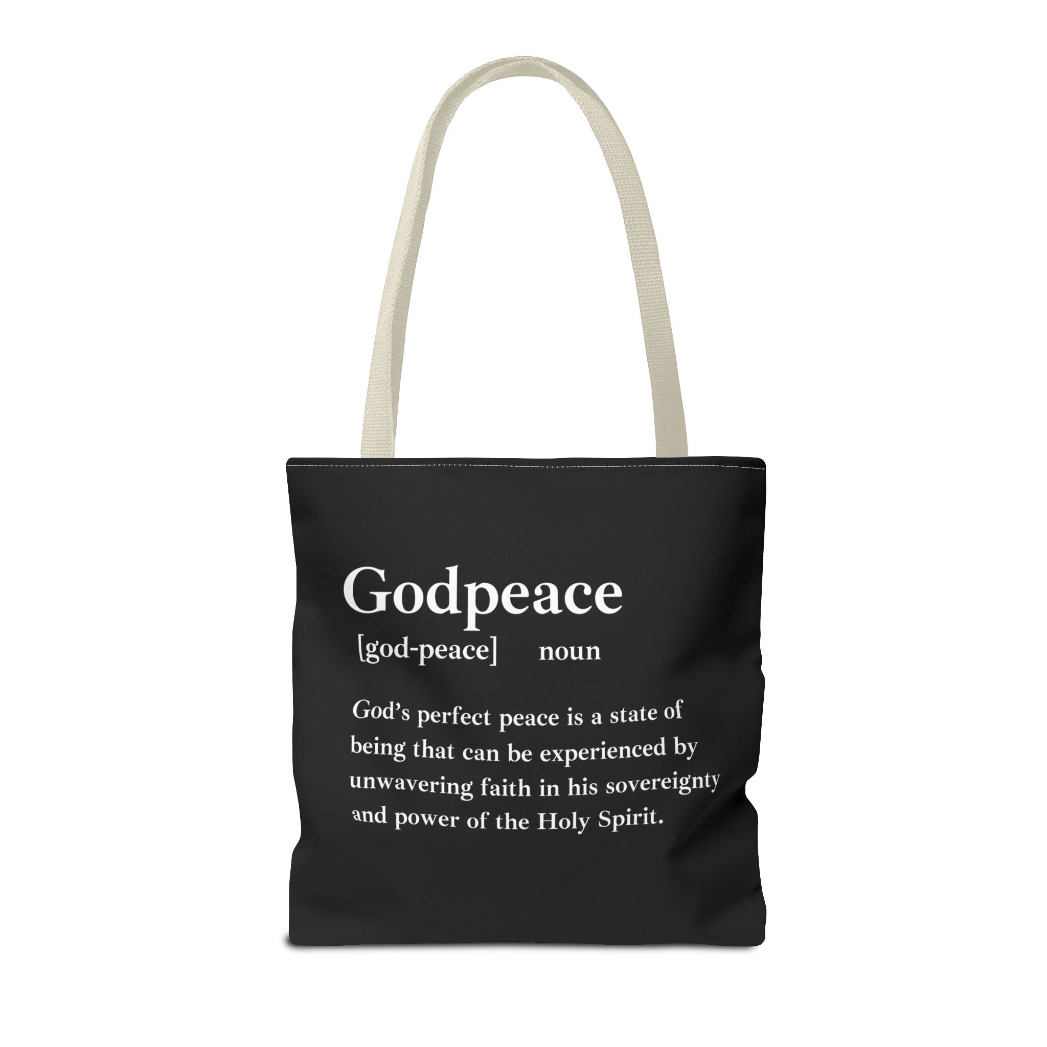 Godpeace Tote Bag - Custom Printed Stylish and Functional Tote