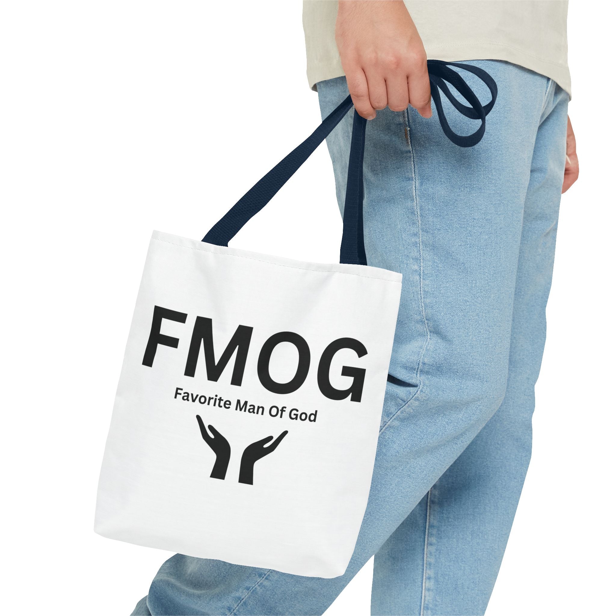 Favorite Man of God Tote Bag (FMOG) Tote Bag - Custom Printed Stylish and Functional Tote