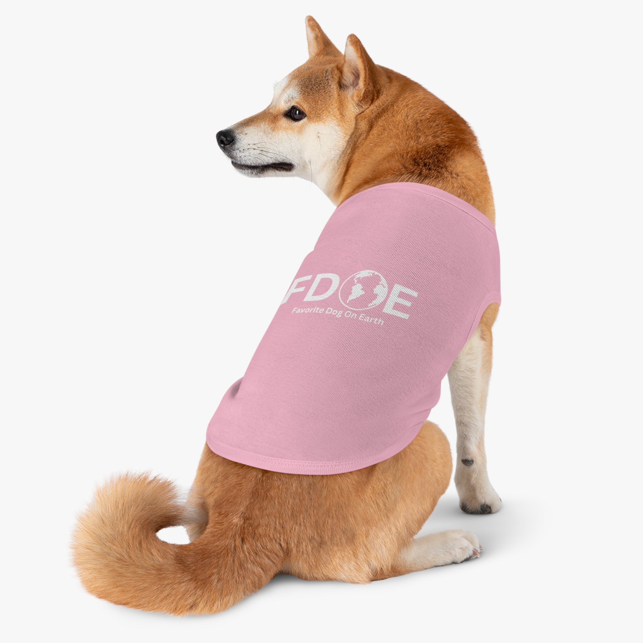 Favorite Dog On Earth (FDOE) - Custom Pet Tank Top