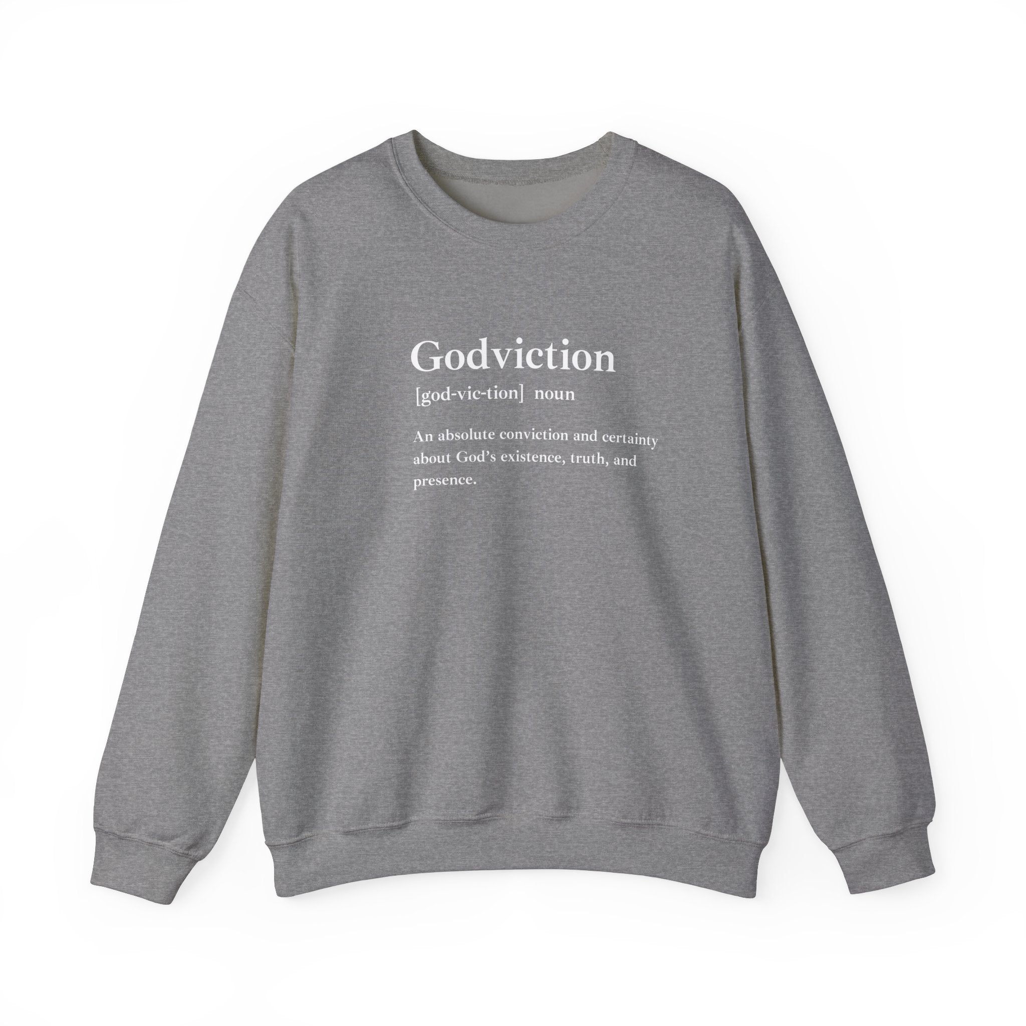 Godviction Unisex Heavy Blend™ Crewneck Sweatshirt