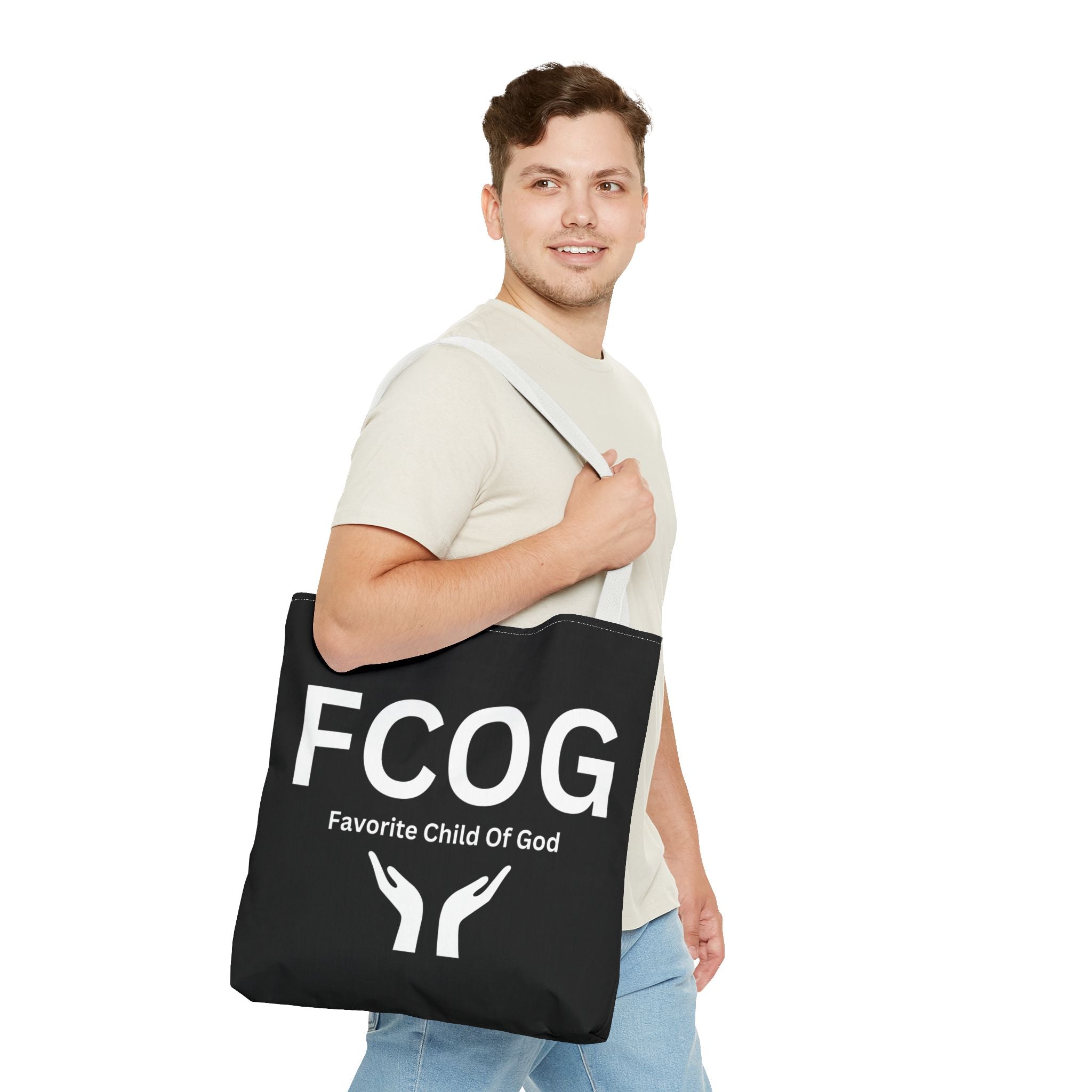 Favorite Child Of God (FCOG) Tote Bag - Custom Printed Stylish and Functional Tote