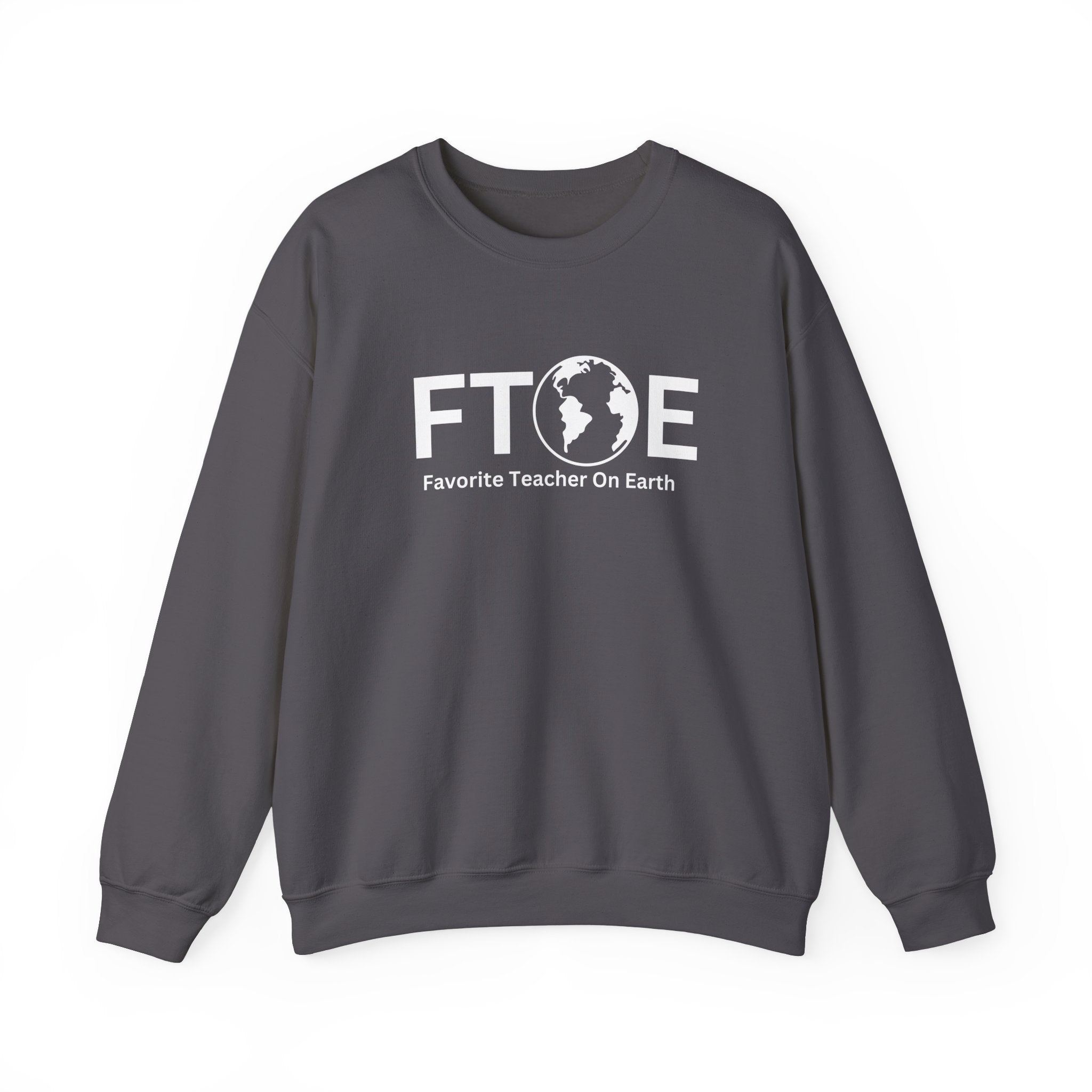 Favorite Teacher On Earth (FTOE) - Unisex Heavy Blend Crewneck Sweatshirt