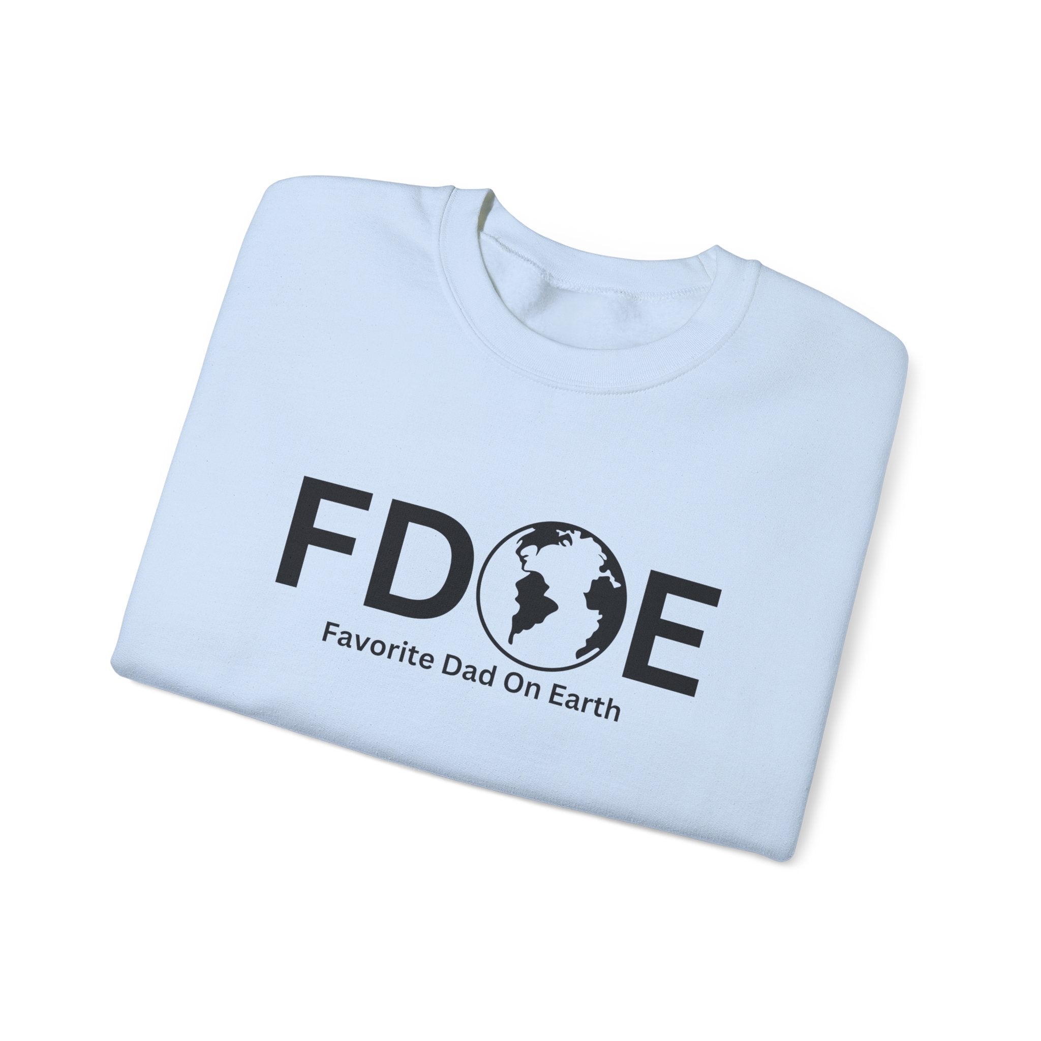 Favorite Dad On Earth (FDOE) Unisex Heavy Blend™ Crewneck Sweatshirt