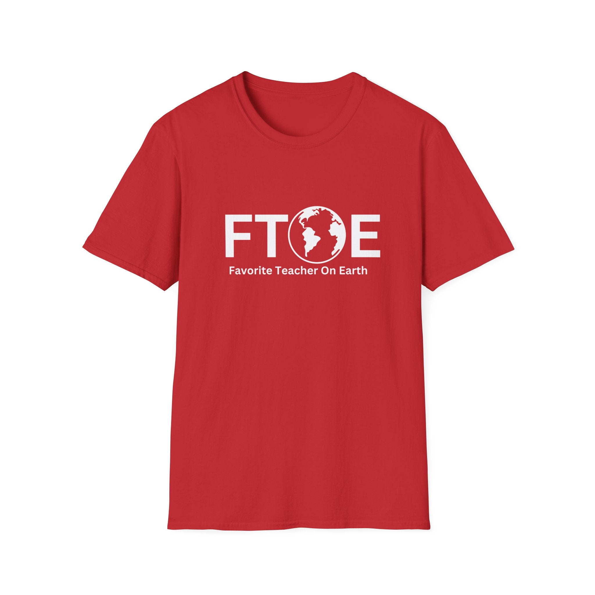 Favorite Teacher On Earth T-Shirt (FTOE) – Customizable Comfort Colors Garment-Dyed Tee