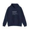 Godisdom Unisex Heavy Blend™ Hooded Sweatshirt – Faith-Based Apparel, Comfortable Hoodie, Ethical Fashion