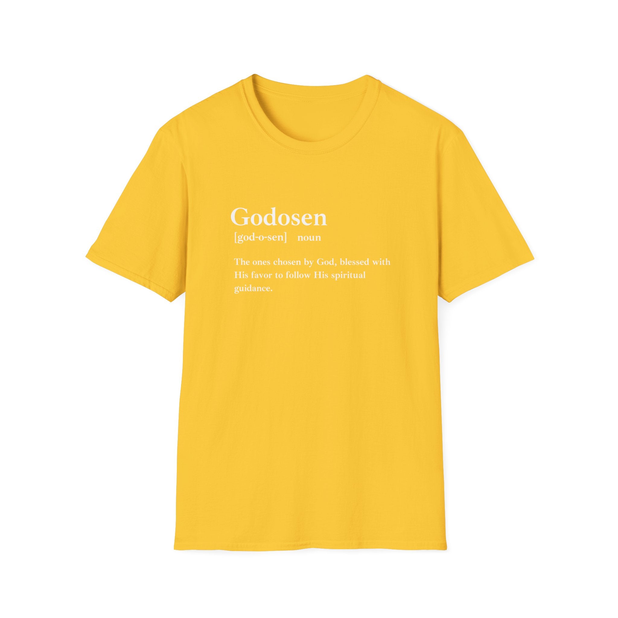 Godosen Unisex Soft-Style T-Shirt – Lightweight, Comfortable, and Ethically Produced
