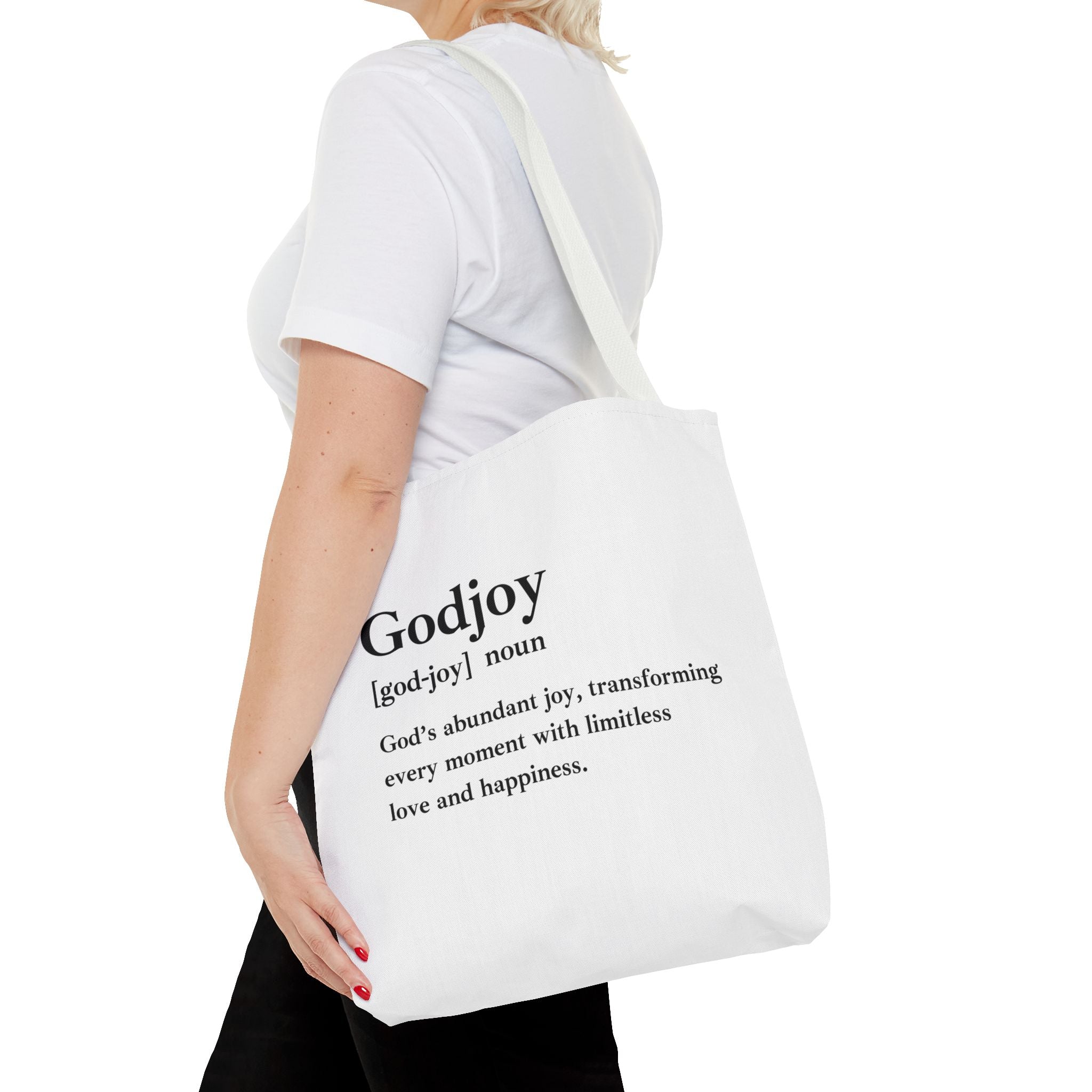 Godjoy Tote Bag - Custom Printed Stylish and Functional Tote