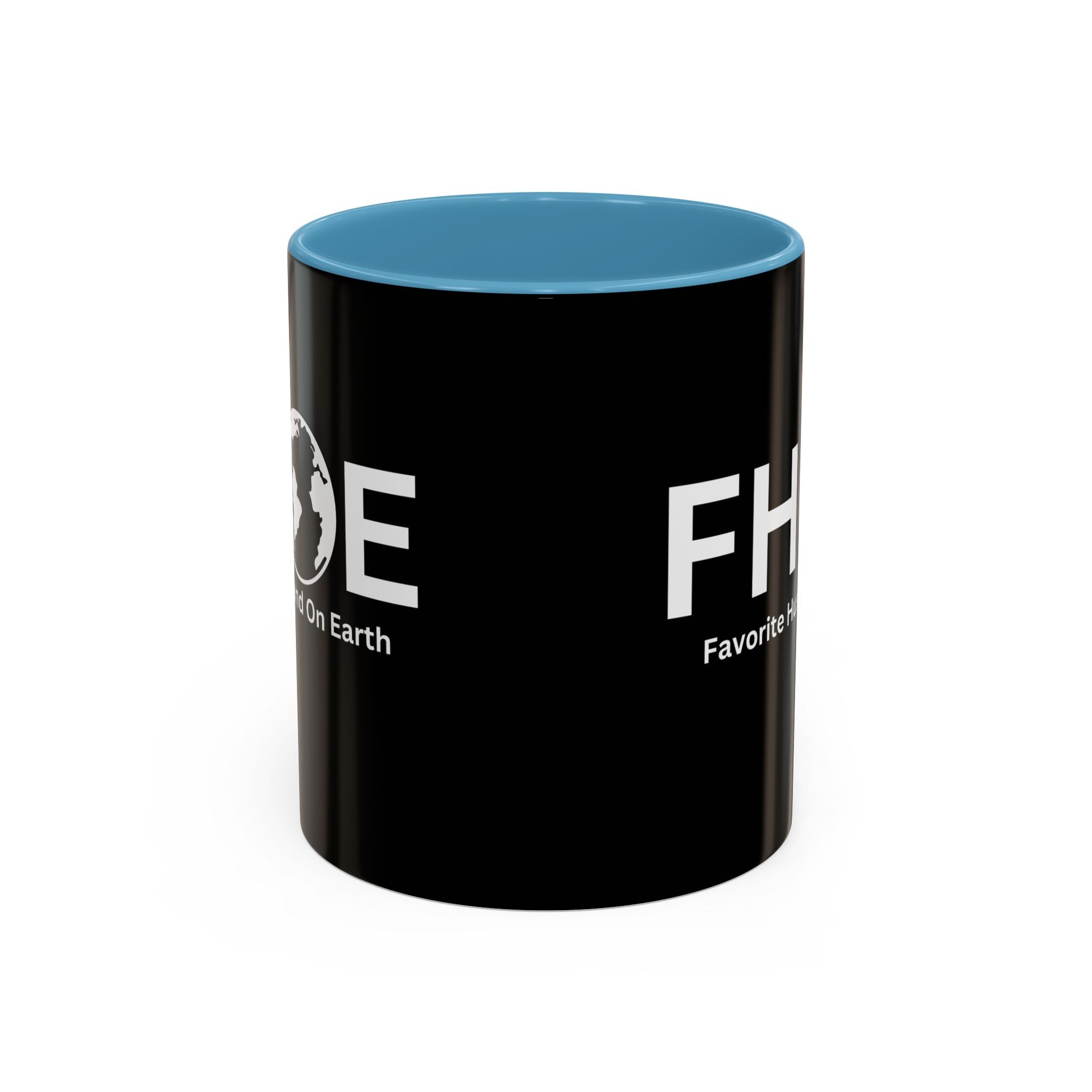 Favorite Husband On Earth (FHOE) Accent Coffee Mug (11oz, 15oz)