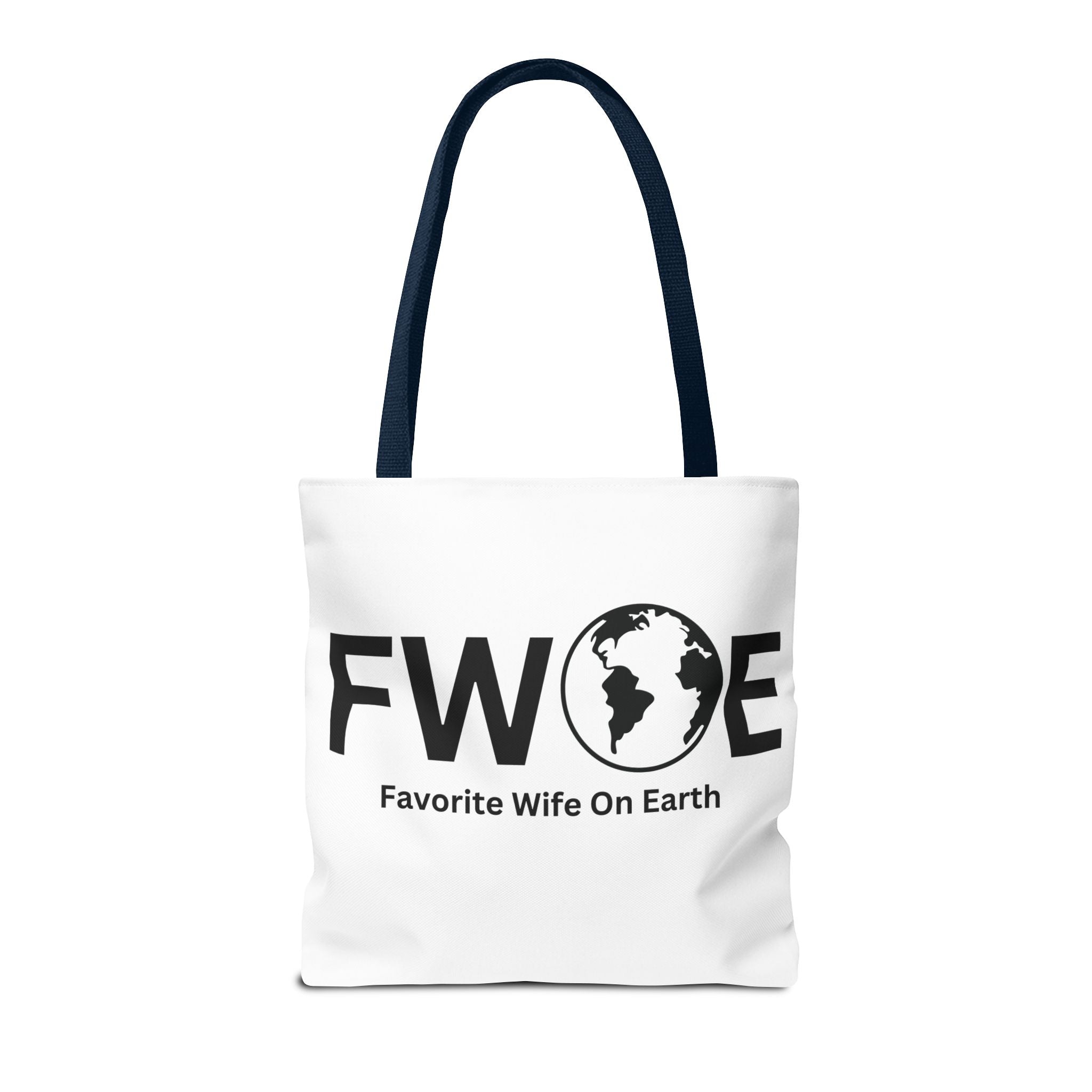 Favorite Wife On Earth (FWOE) Tote Bag - Custom Printed Stylish and Functional Tote