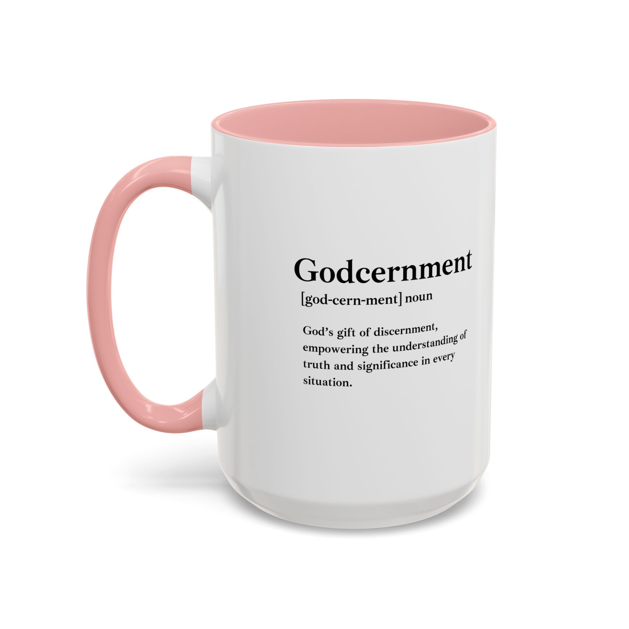 Godcernment Accent Coffee Mug (11oz, 15oz)