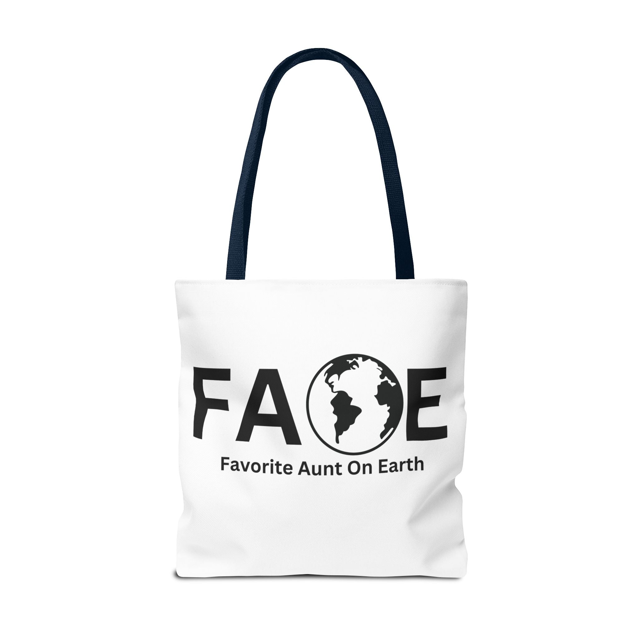 Favorite Aunt On Earth (FAOE) Tote Bag - Custom Printed Stylish and Functional Tote