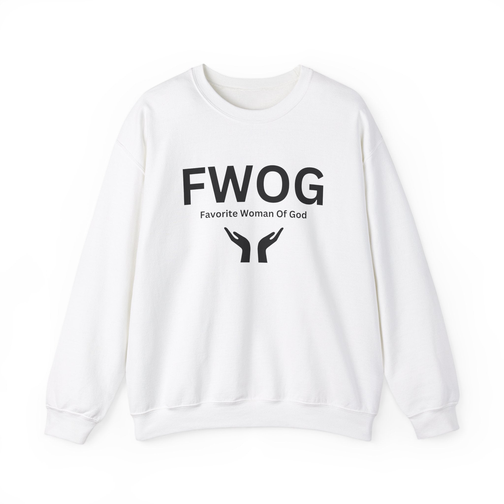 Favorite Woman of God (FWOG) Unisex Heavy Blend™ Crewneck Sweatshirt