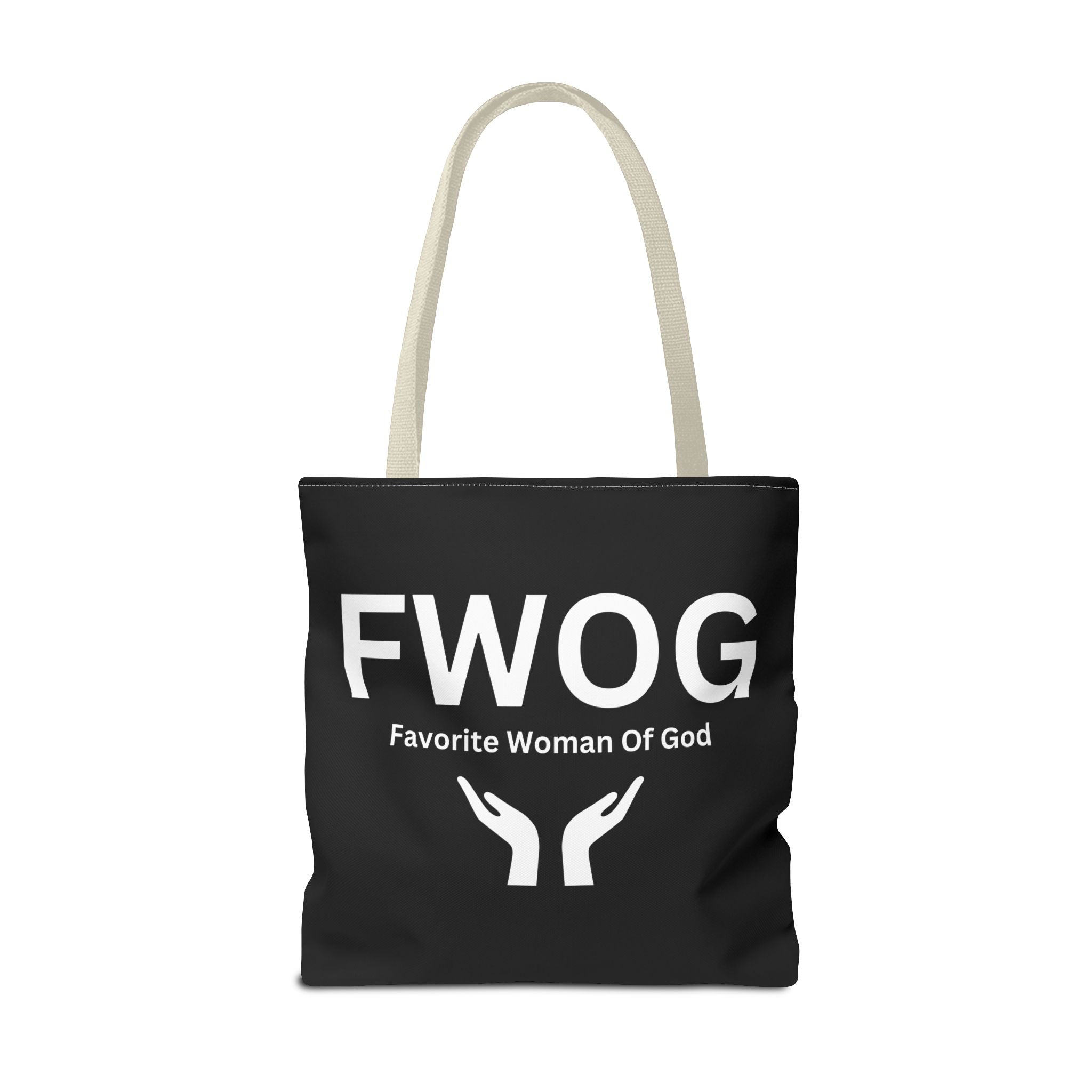 Favorite Woman of God (FWOG) Tote Bag - Custom Printed Stylish and Functional Tote