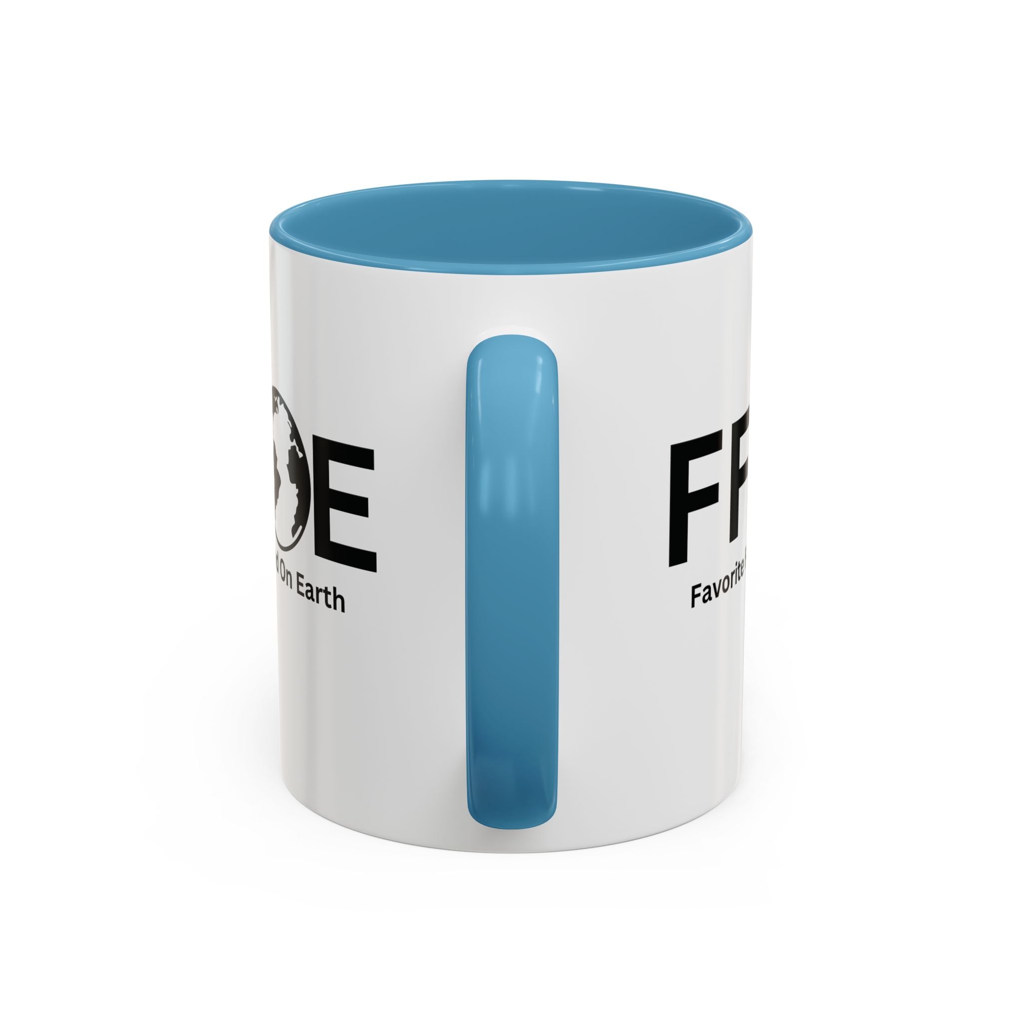 Favorite Friend On Earth (FFOE) Accent Coffee Mug (11oz, 15oz)