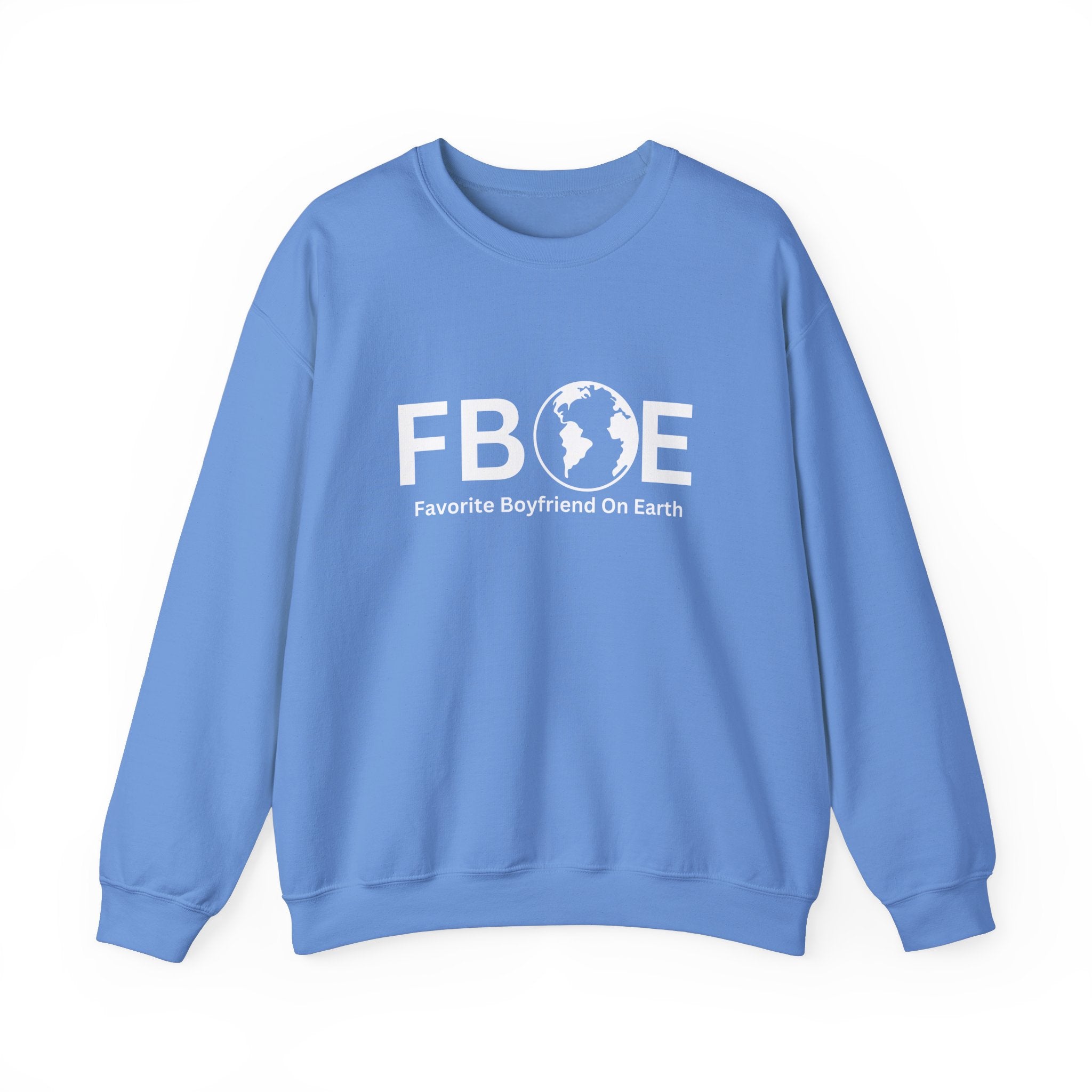 Favorite Boyfriend On Earth (FBOE) Unisex Heavy Blend™ Crewneck Sweatshirt – Cozy Cotton-Polyester Blend
