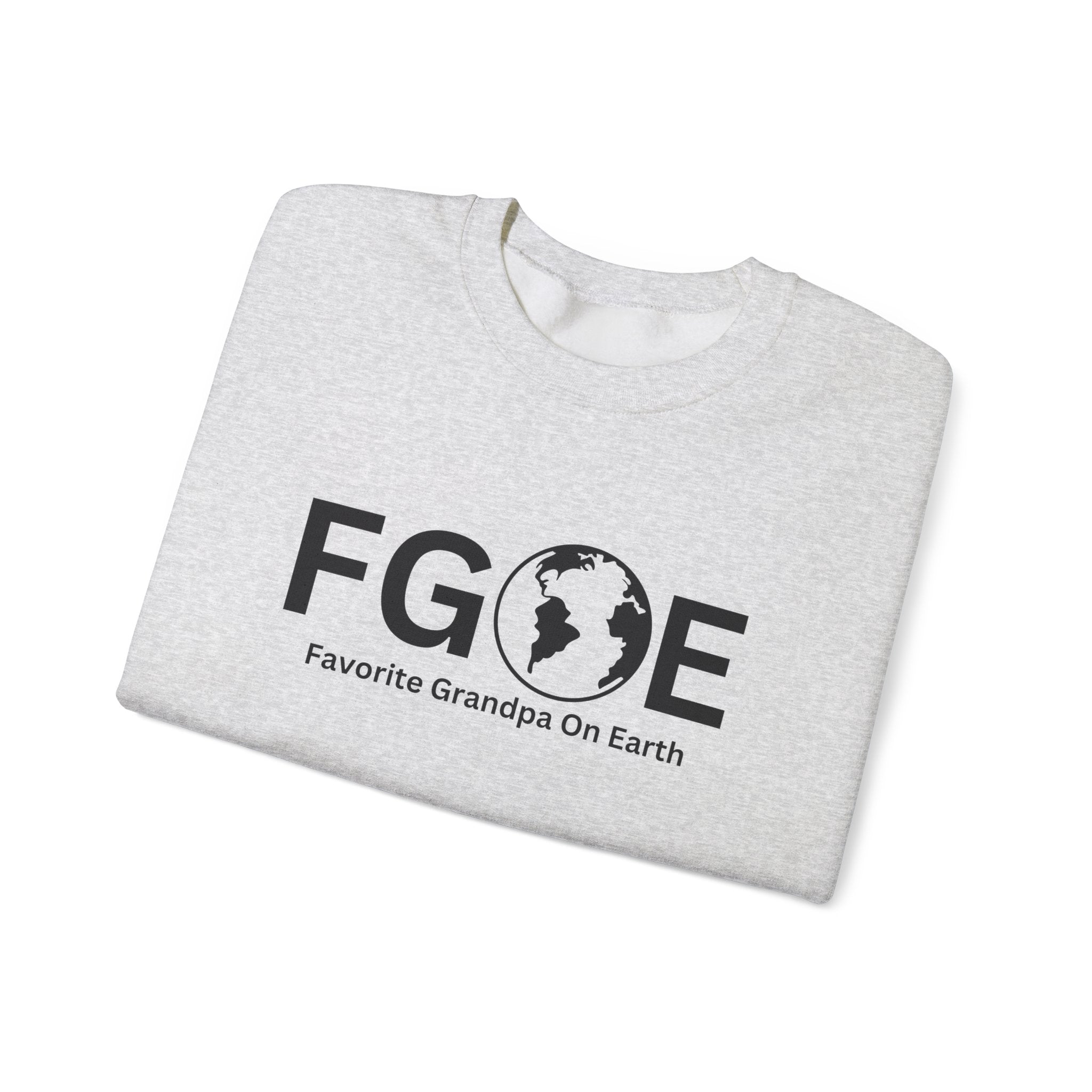 Favorite Grandpa On Earth (FGOE) Unisex Heavy Blend™ Crewneck Sweatshirt