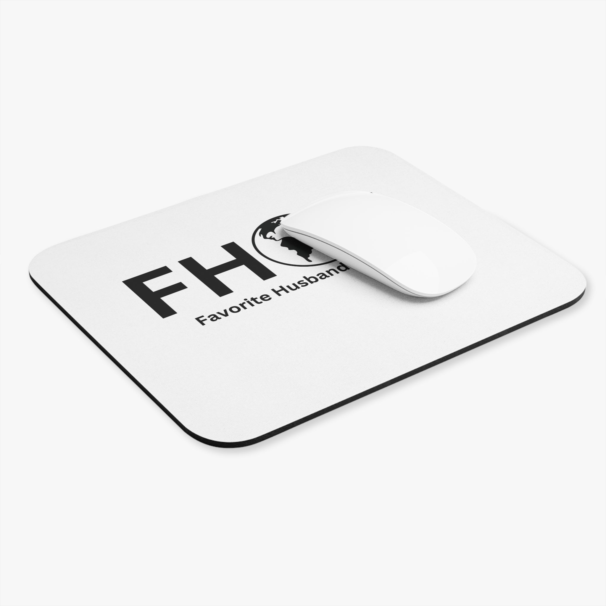 Favorite Husband On Earth (FHOE) Mouse Pad - Custom Personalized Gaming and Office Mouse Pad