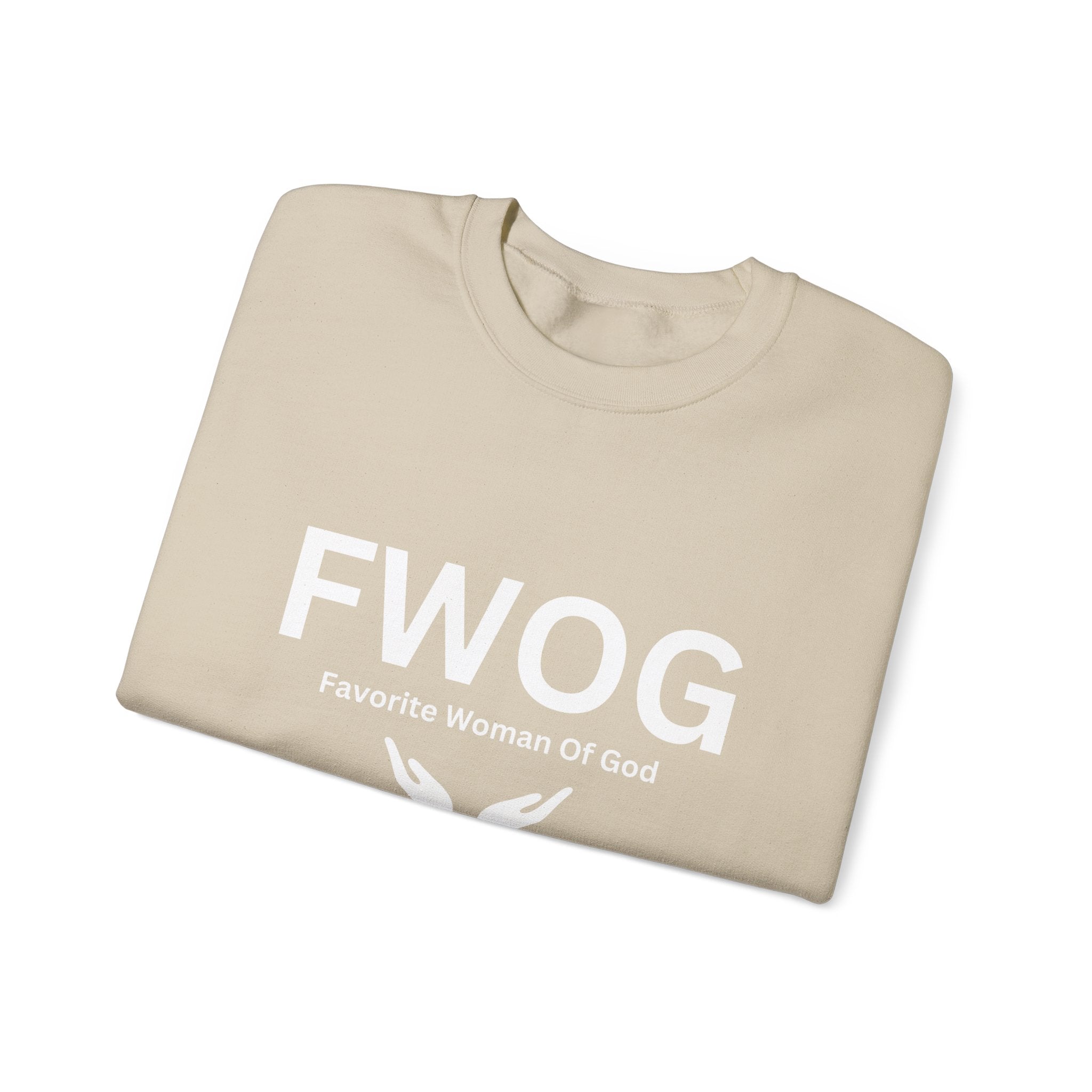 Favorite Woman of God (FWOG) Sweatshirt – Unisex Heavy Blend™ Crewneck