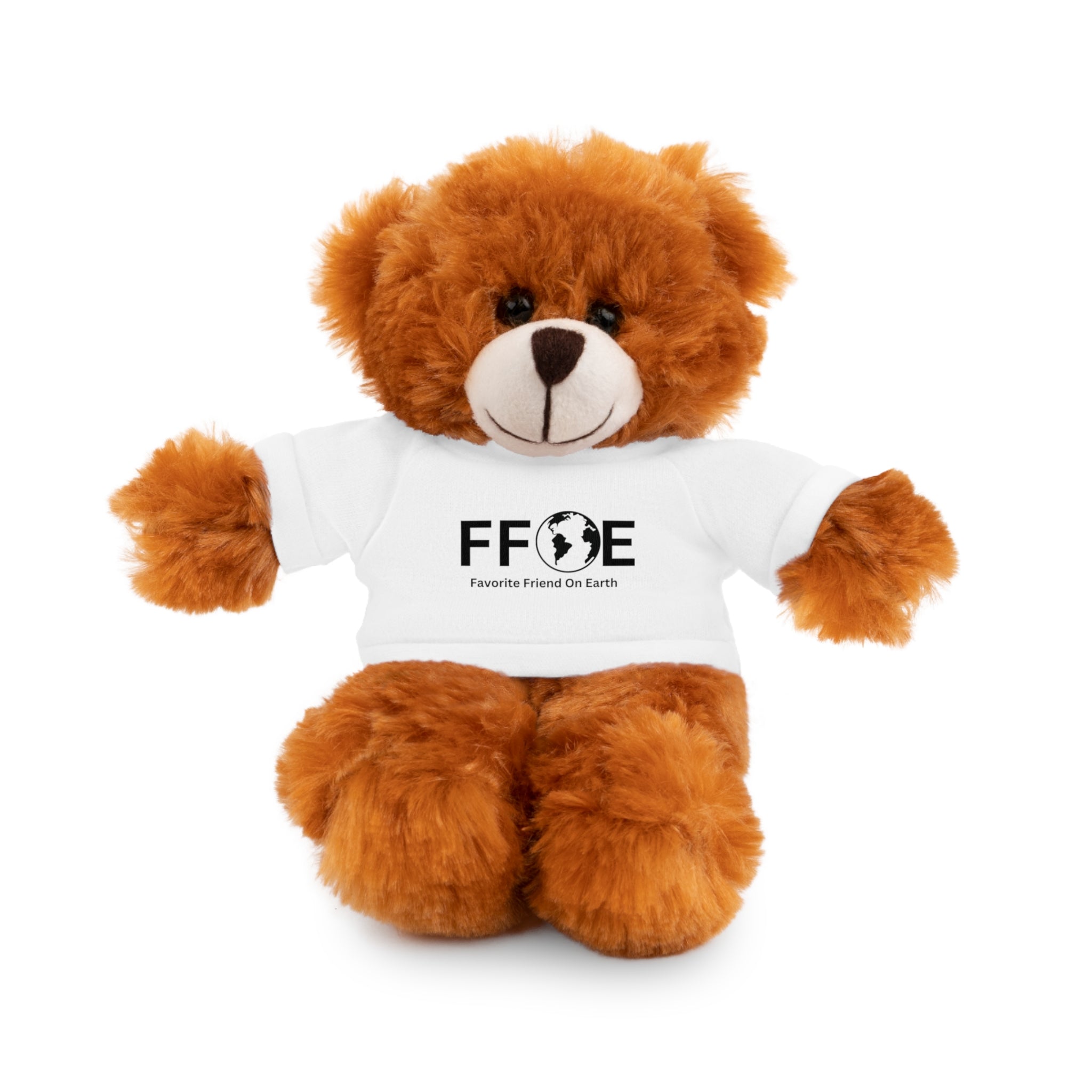 Stuffed Animal Gift – Favorite Friend on Earth (FFOE)– Customizable T-Shirt & Animal