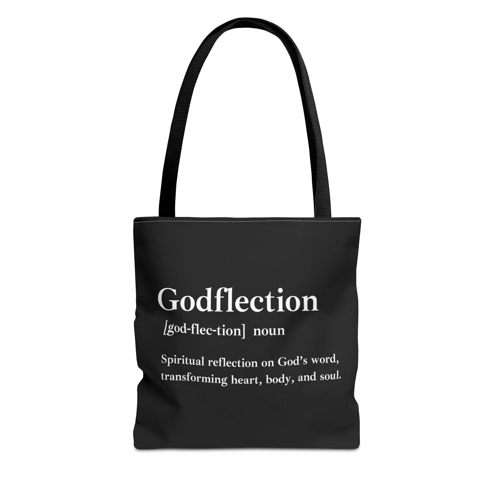 Godflection Tote Bag - Custom Printed Stylish and Functional Tote