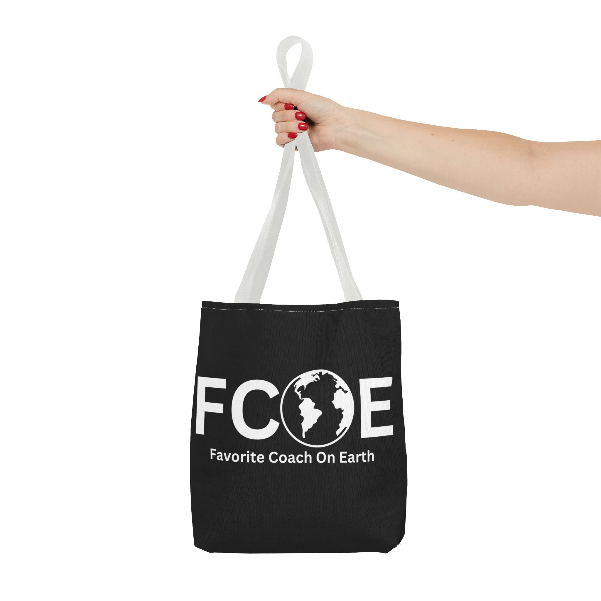 Favorite Coach On Earth (FCOE) Tote Bag - Custom Printed Stylish and Functional Tote