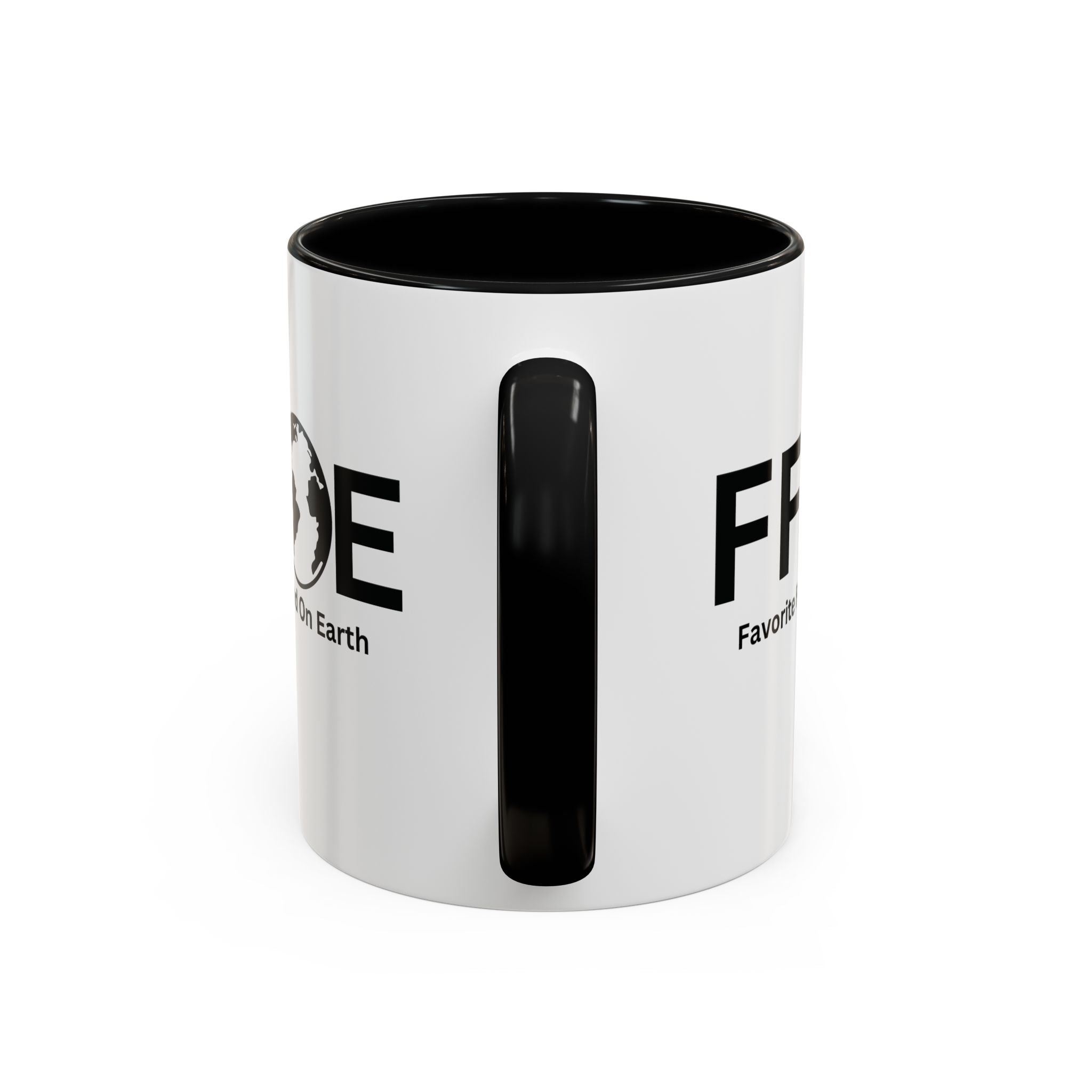 Favorite Friend On Earth (FFOE) Accent Coffee Mug (11oz, 15oz)