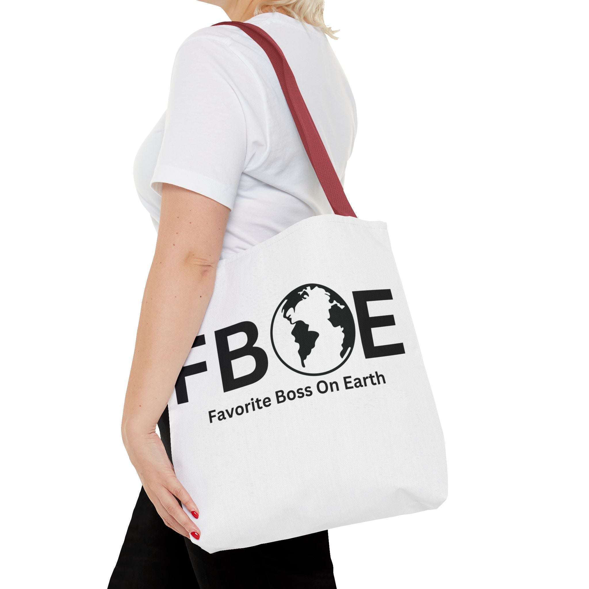 Favorite Boss On Earth (FBOE) Tote Bag - Custom Printed Stylish and Functional Tote