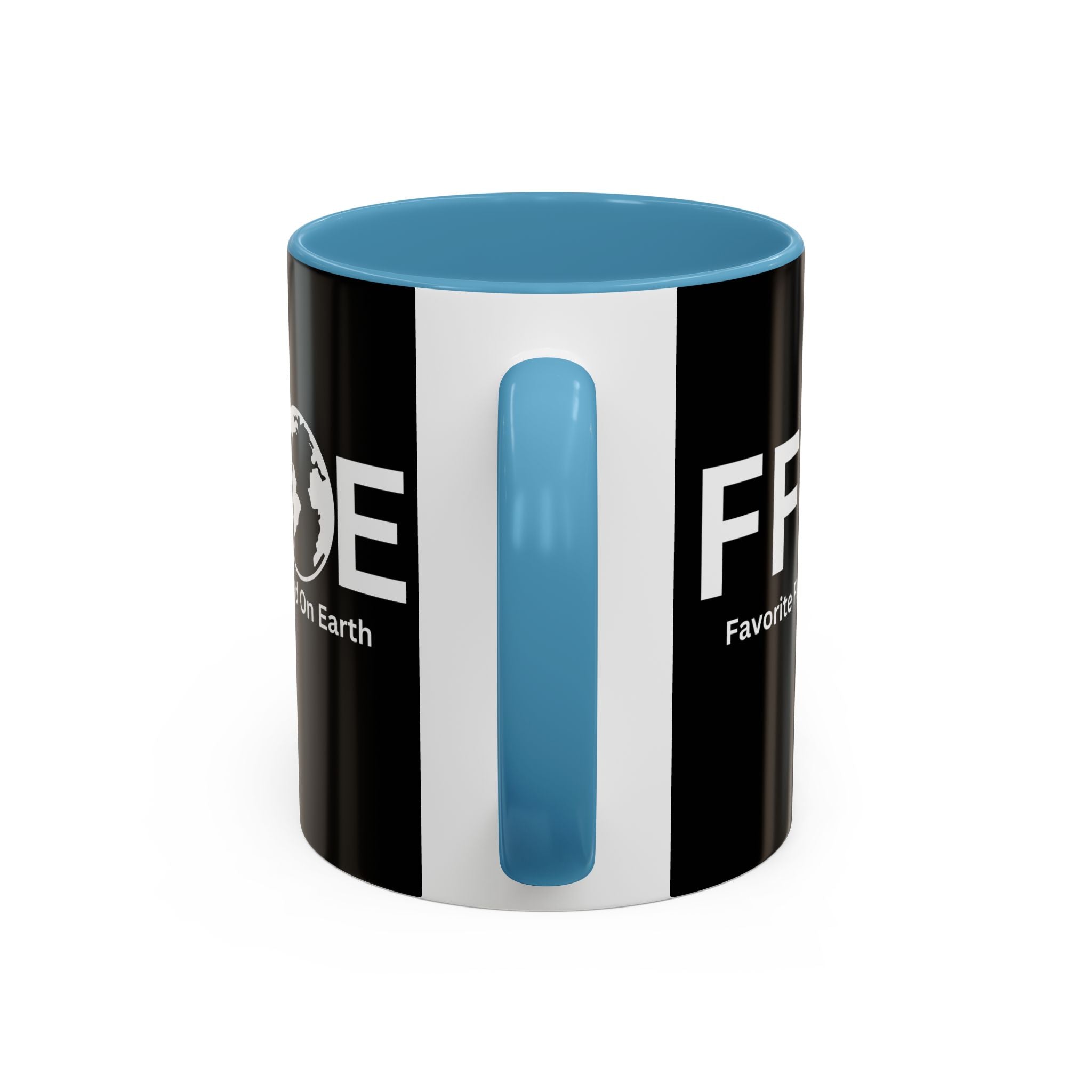 Favorite Friend On Earth (FFOE) Accent Coffee Mug (11oz, 15oz)