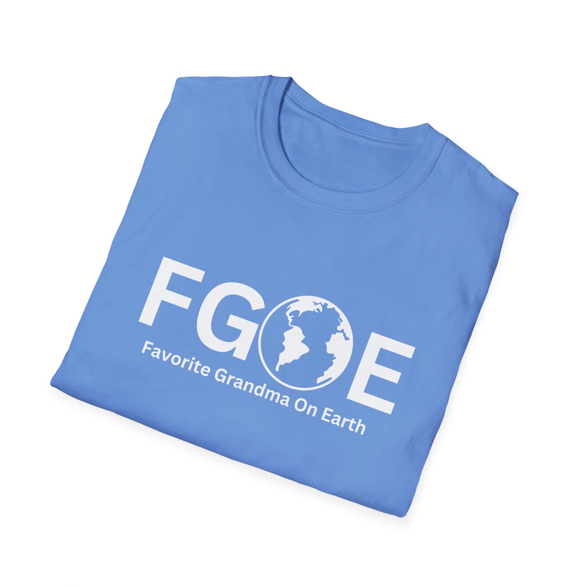 Favorite Grandma on Earth T-Shirt - (FGOE) Logo Tee for Women