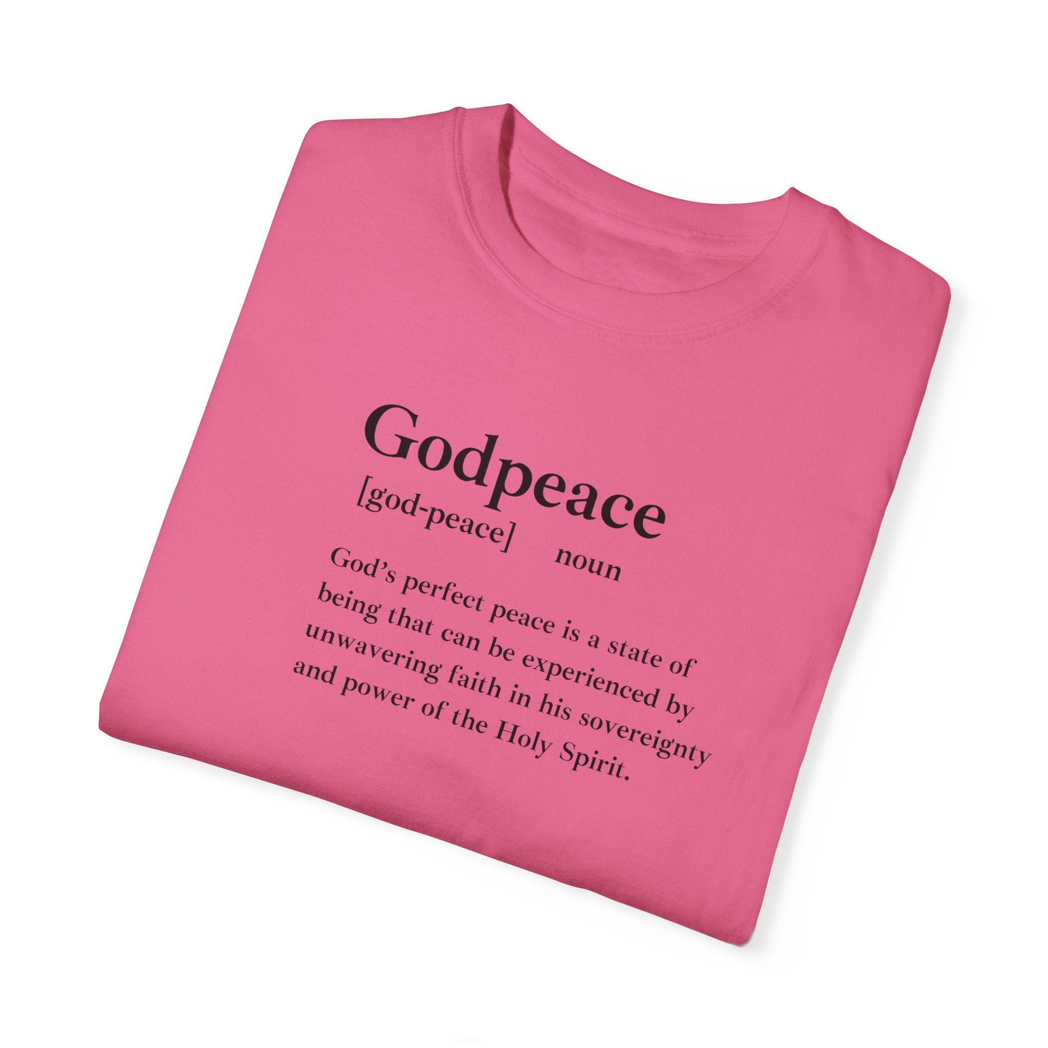 Godpeace T-Shirt – Comfort Colors 1717 Garment-Dyed Tee