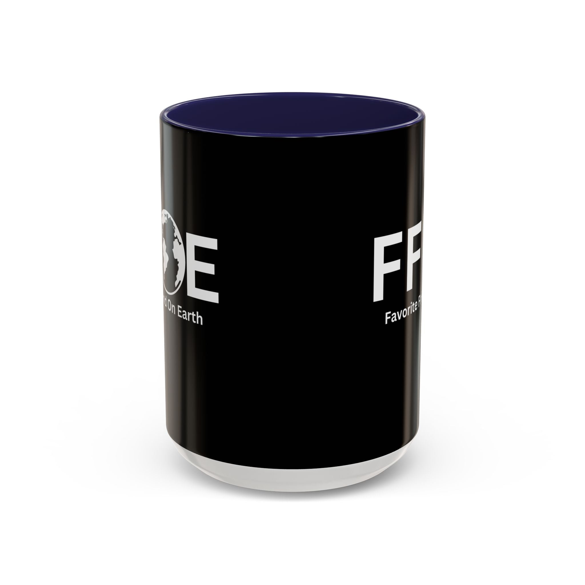 Favorite Friend On Earth (FFOE) Accent Coffee Mug (11oz, 15oz)