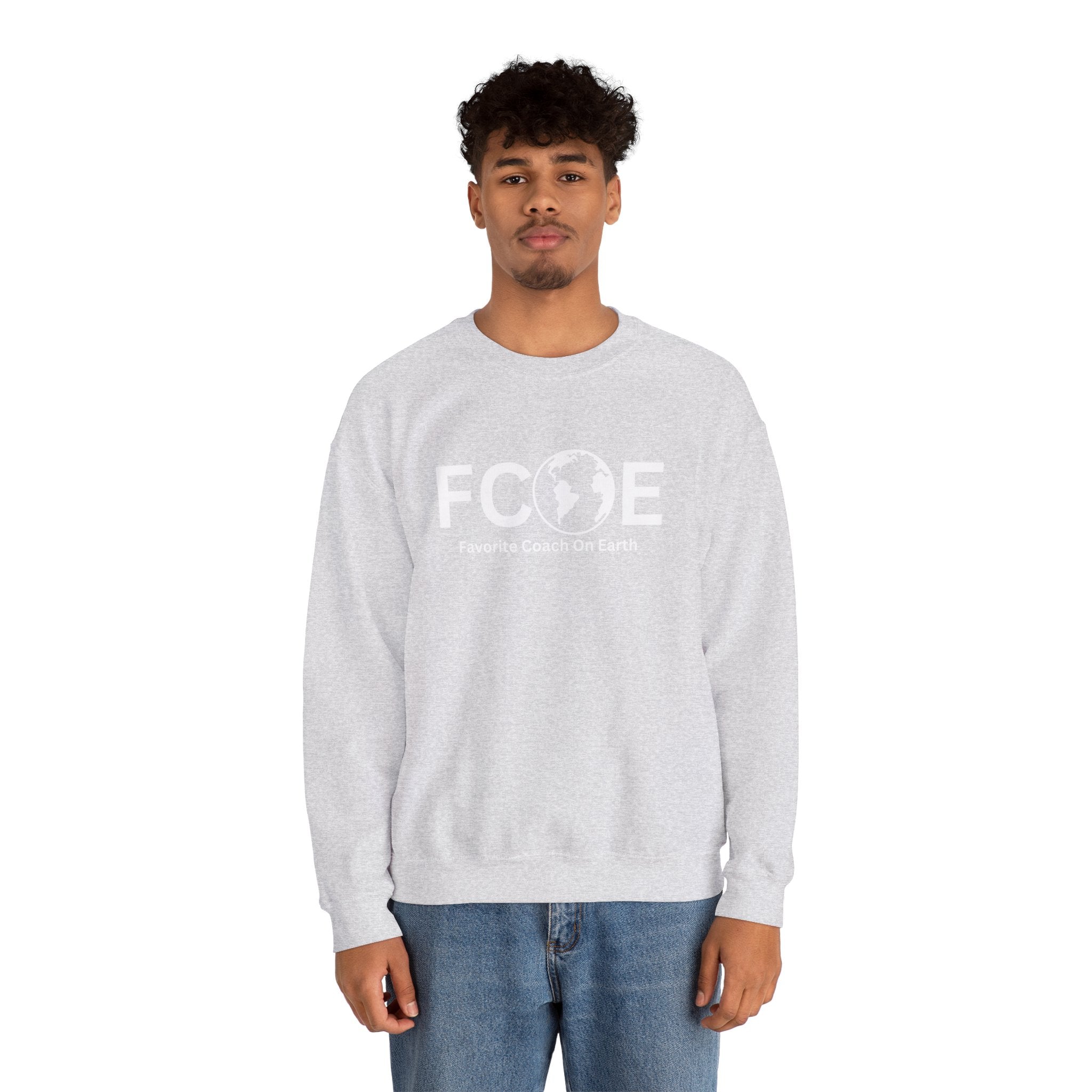 Favorite Coach On Earth (FCOE) Crewneck Sweatshirt – Cozy & Durable