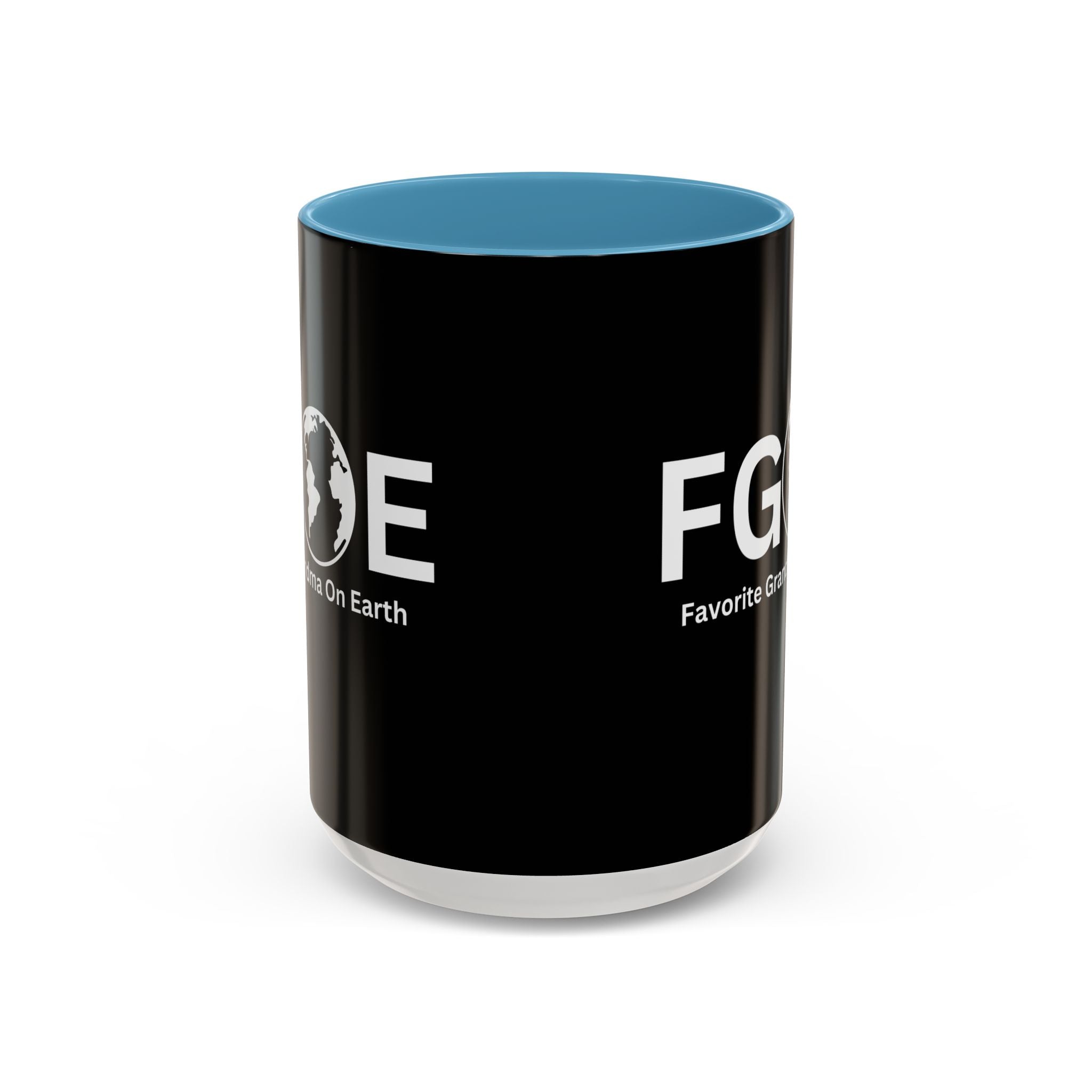 Favorite Grandma On Earth Mug (FGOE) Accent Coffee Mug (11oz, 15oz)