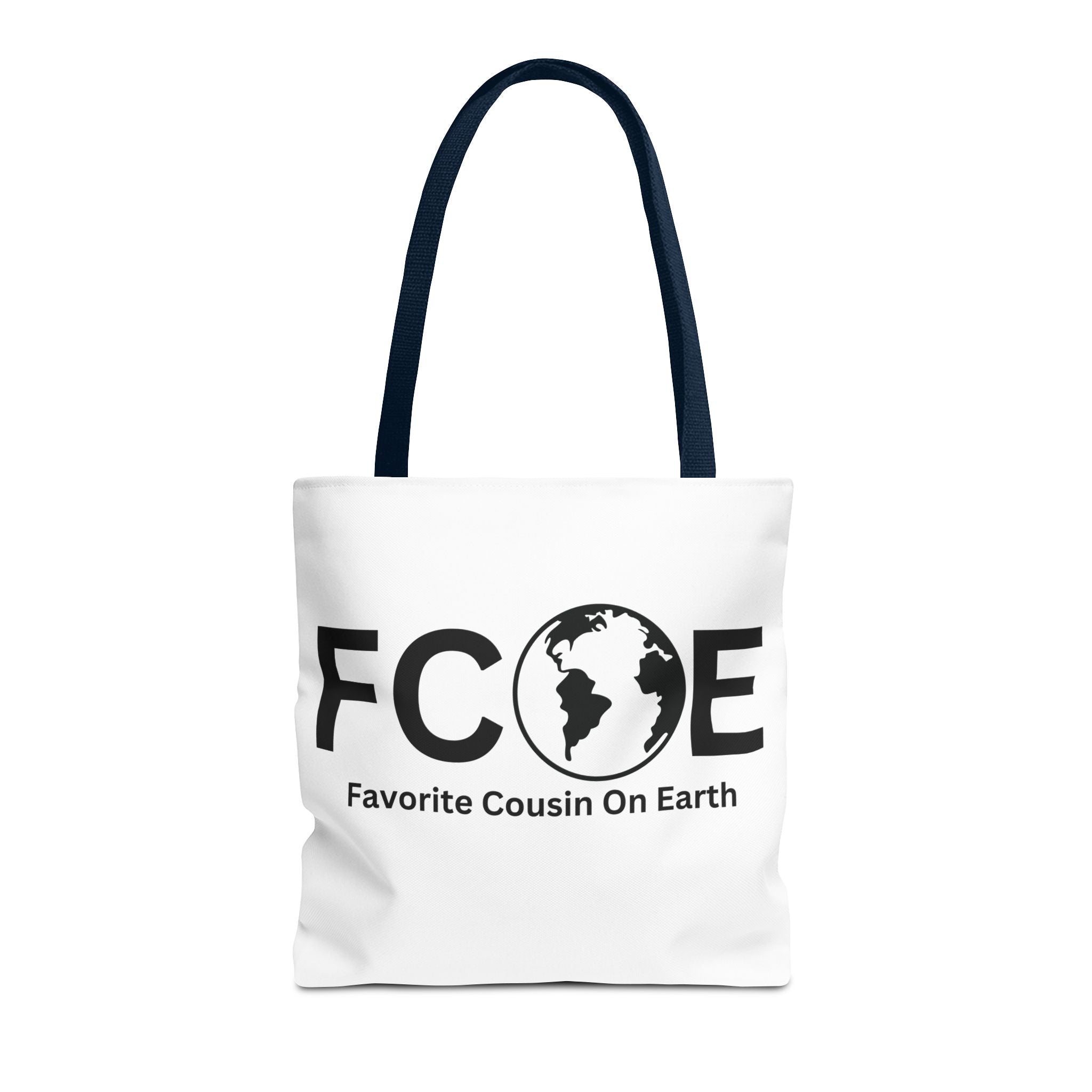Favorite Cousin On Earth (FCOE) Tote Bag - Custom Printed Stylish and Functional Tote