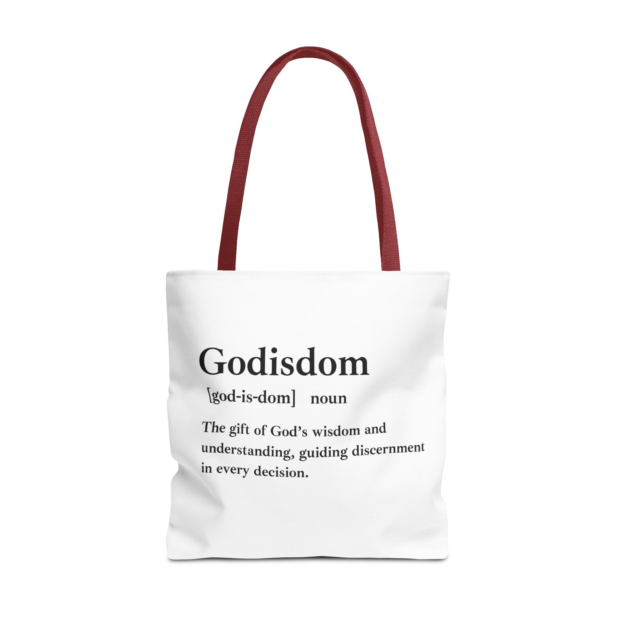 Godisdom Tote Bag - Custom Printed Stylish and Functional Tote