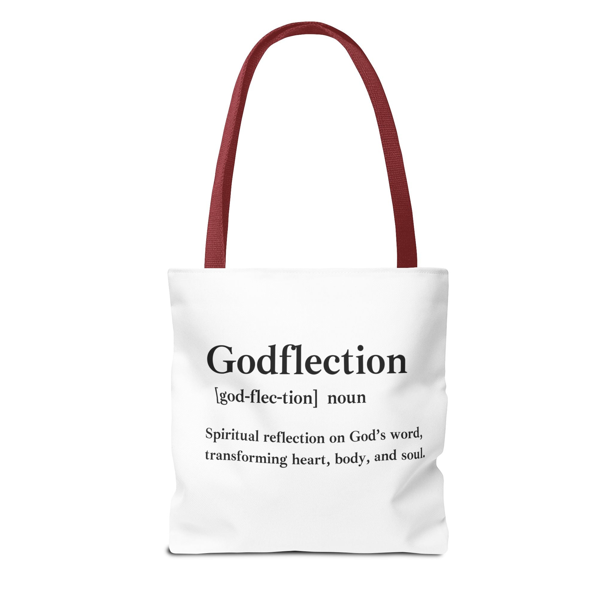 Godflection Tote Bag - Custom Printed Stylish and Functional Tote