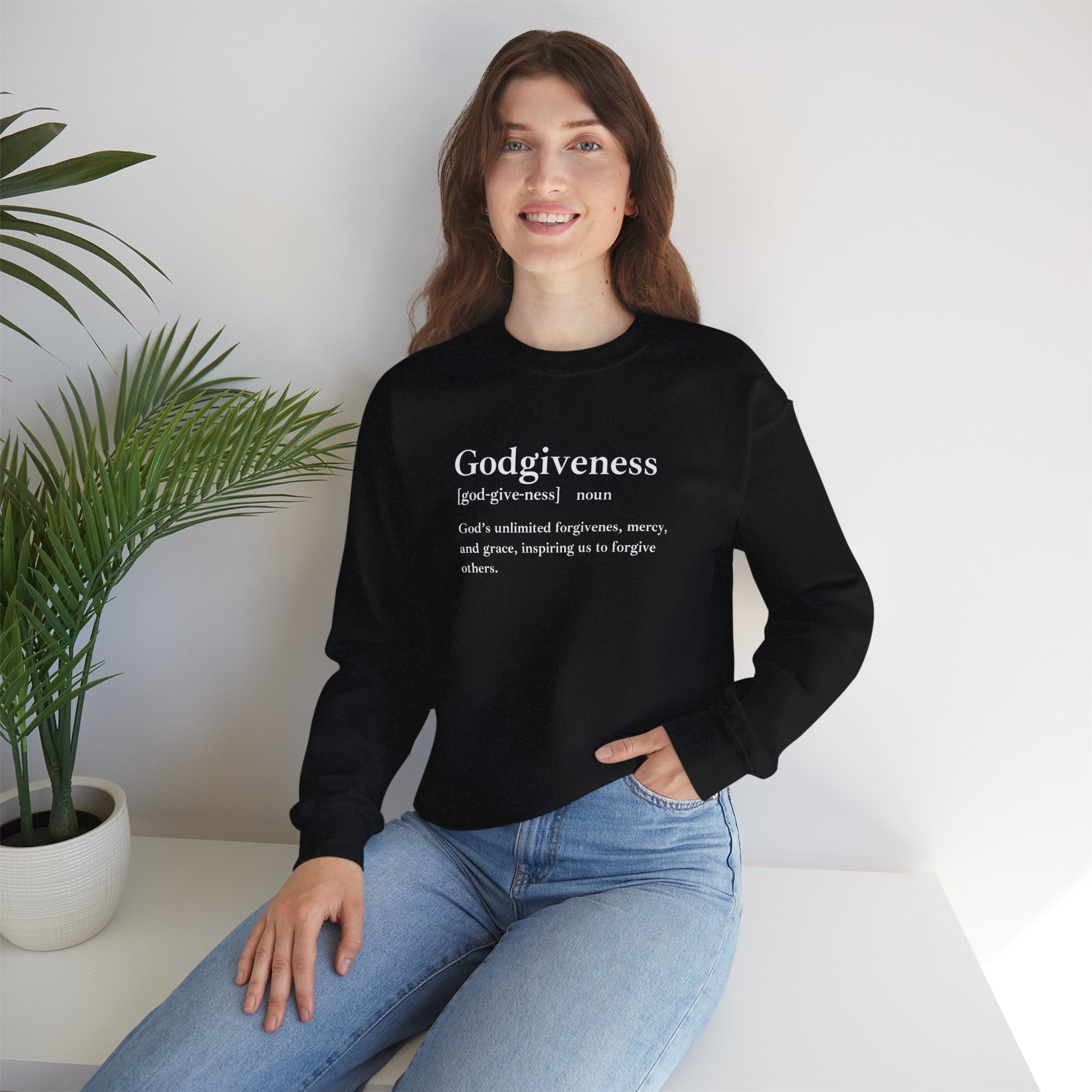 Godgiveness Unisex Heavy Blend™ Crewneck Sweatshirt