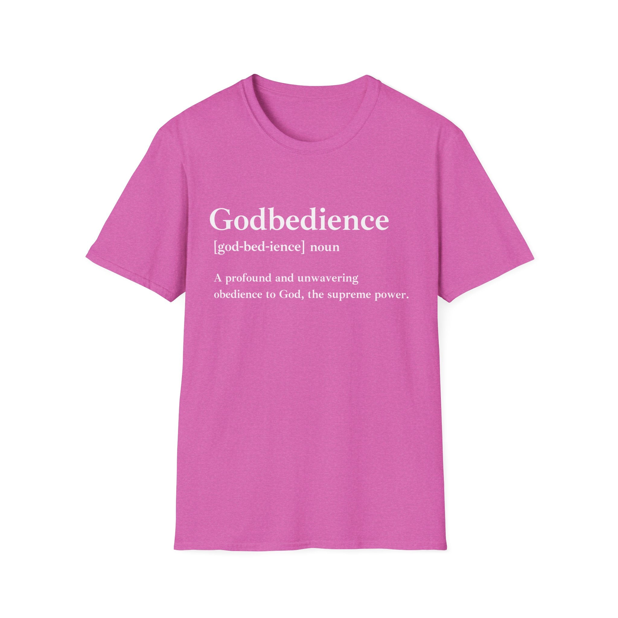 Godbedience Unisex Softstyle T-Shirt